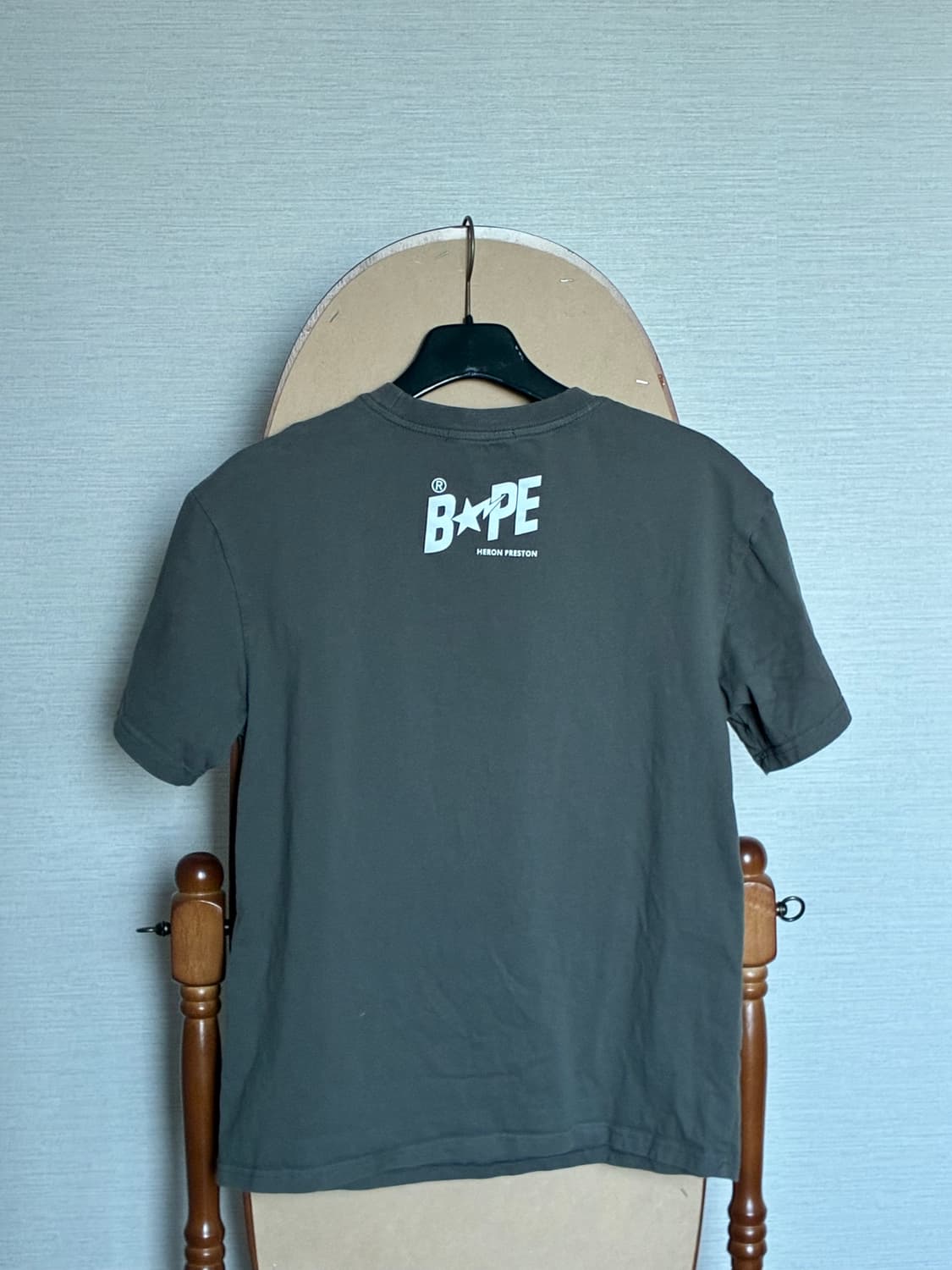 베이프 BAPE 차콜 반팔 티셔츠 L 상품이미지3