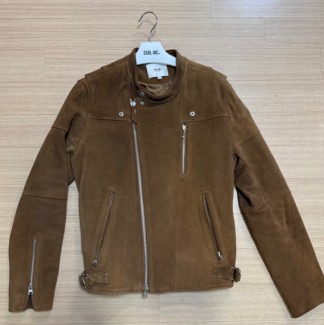 SSRL 스웨이드 자켓입니다. 상품이미지1
