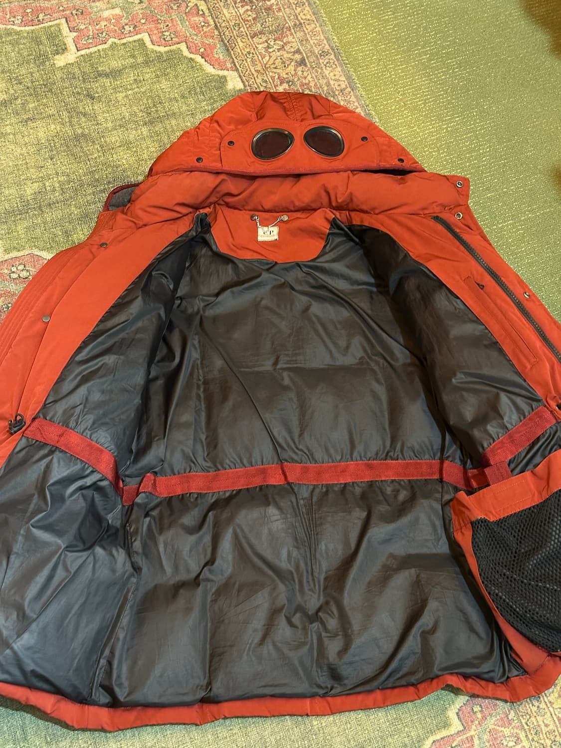 cp컴퍼니 덕 다운 고글  패딩  상품이미지7