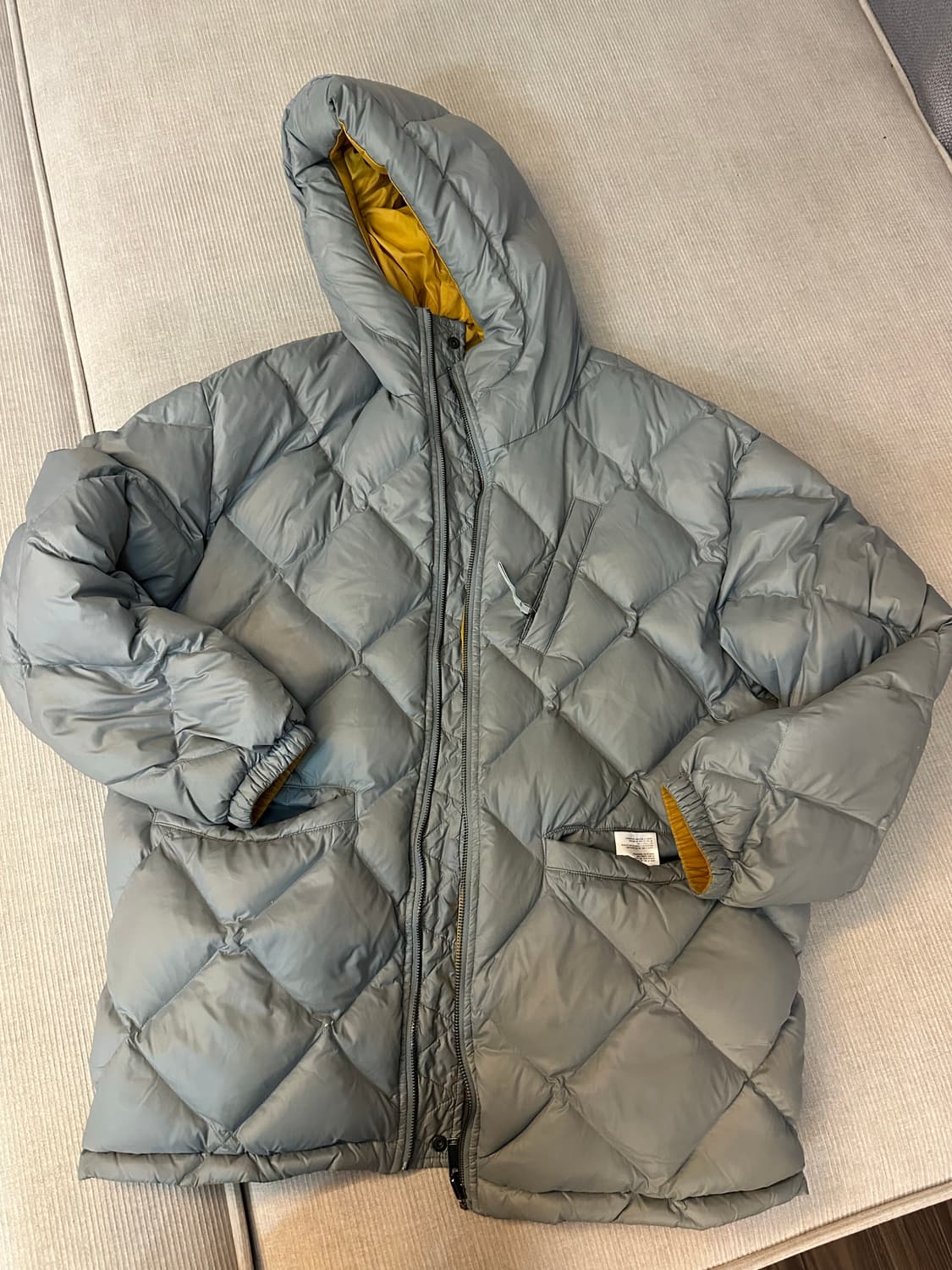 MOOD 리버시블 퀄팅 덕다운 패딩 점퍼 상품이미지1