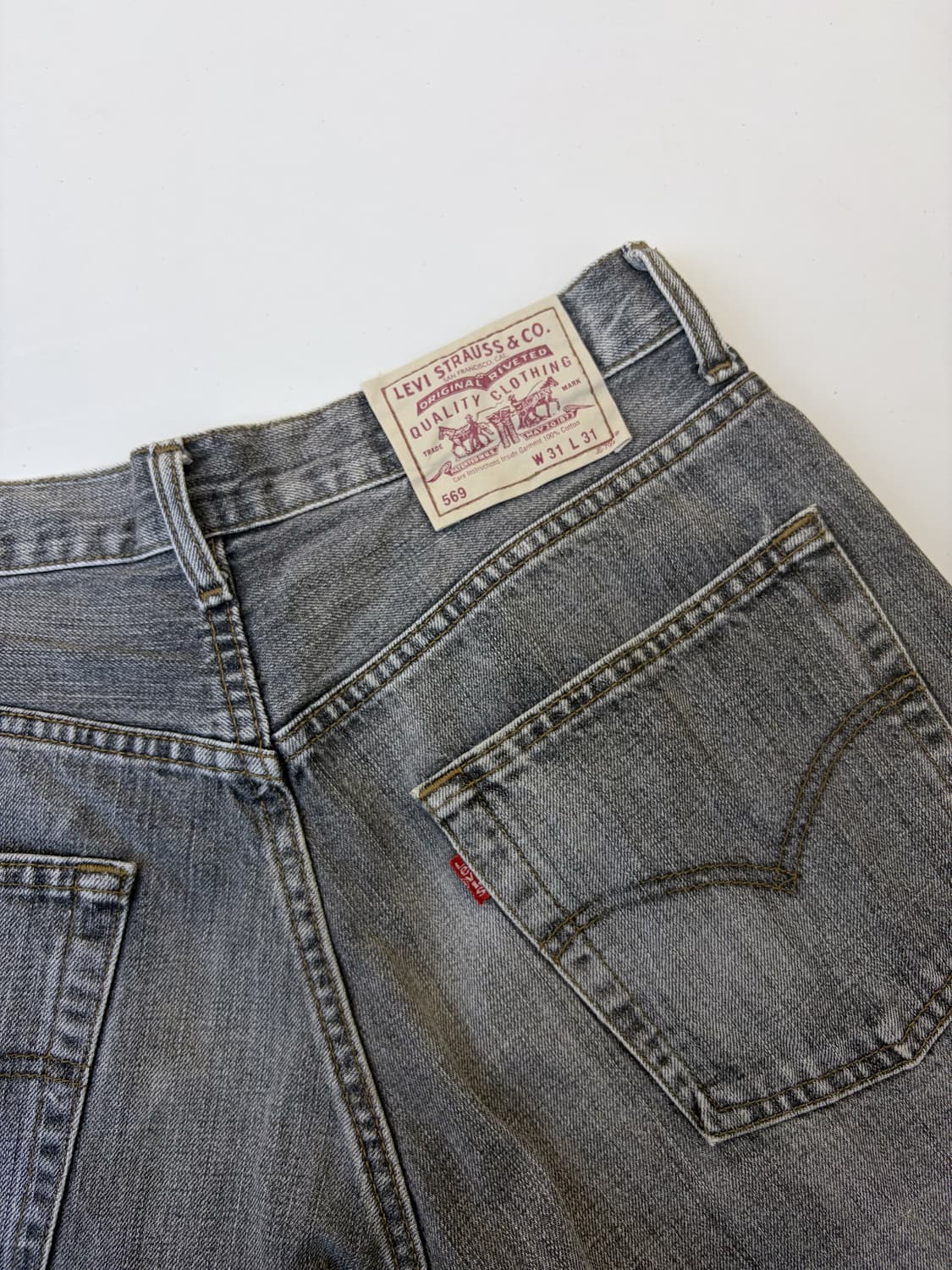 리바이스 Lot.569 와이드 데님 팬츠 상품이미지7