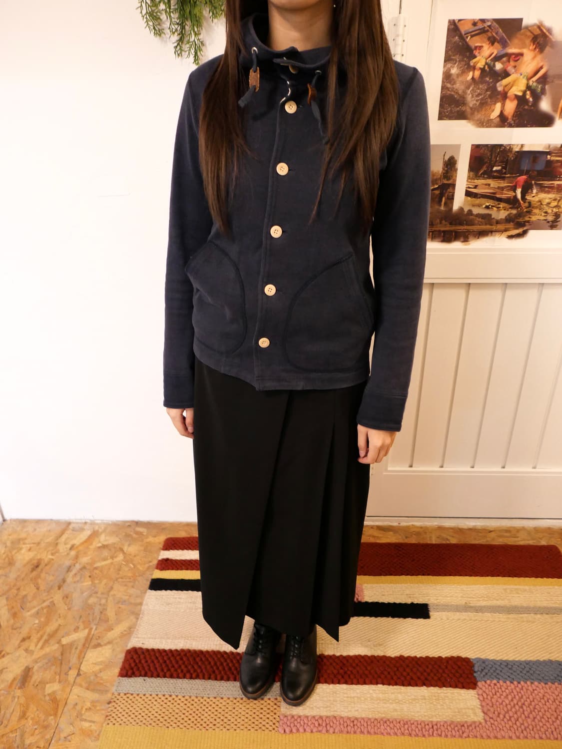 꼼데가르송 옴므 후디드 가디건 상품이미지2