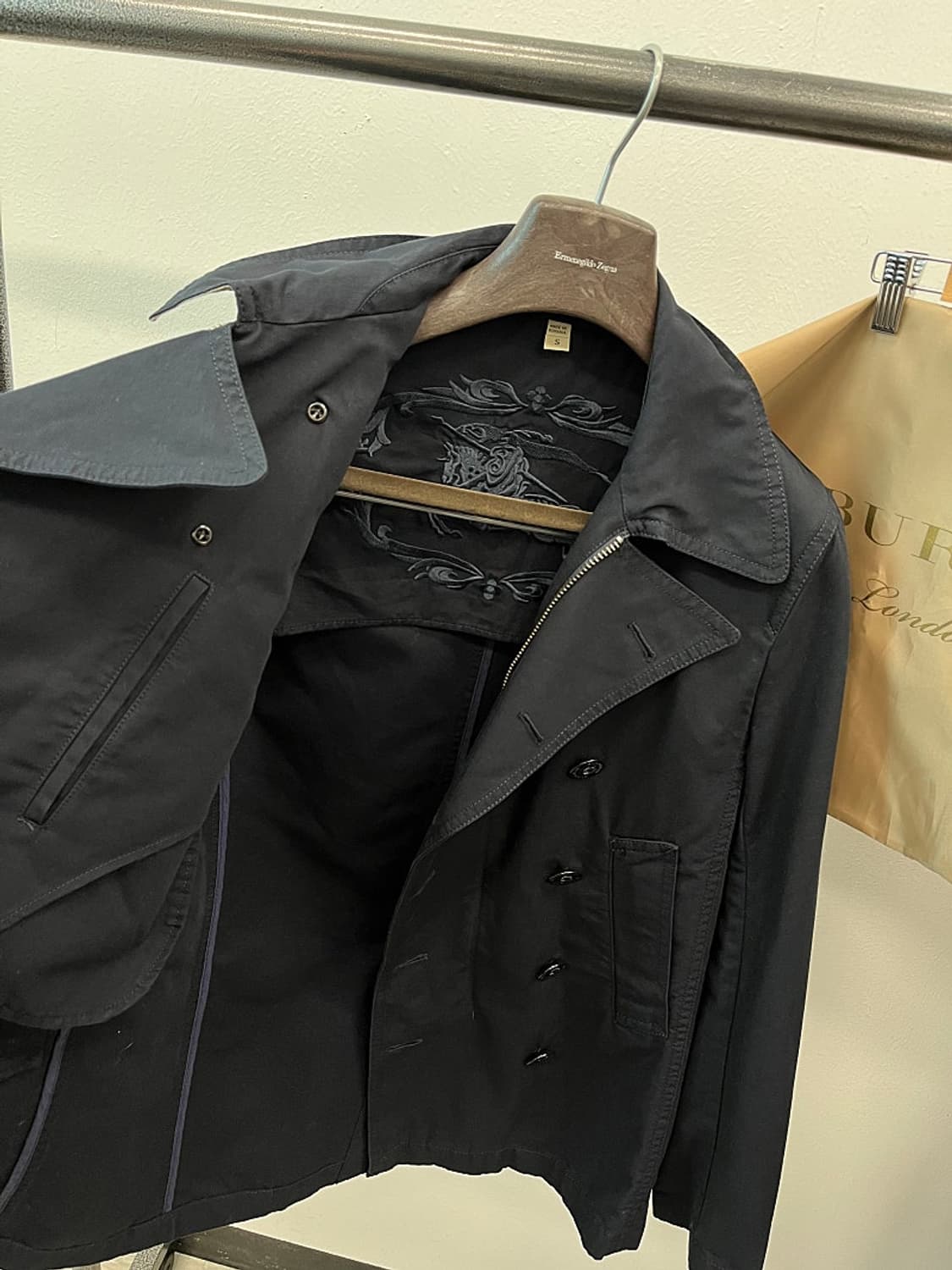 95) 버버리 코튼 더블자켓  상품이미지8