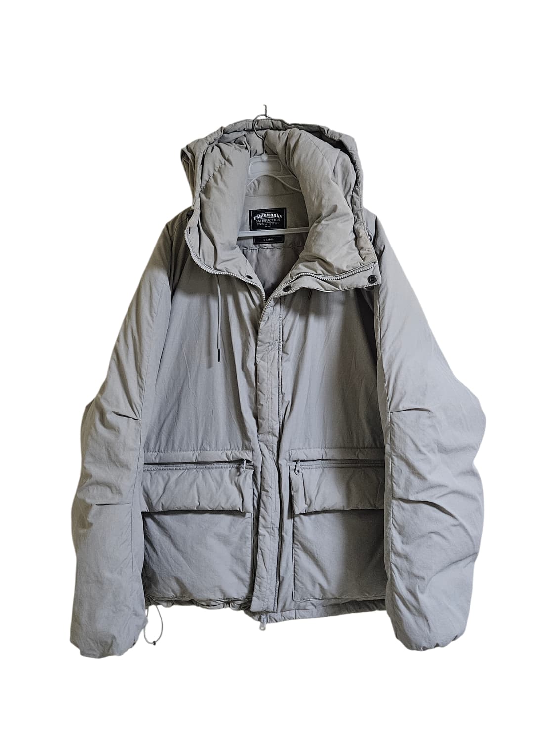 프리즘웍스후드 패딩 다운 상품이미지1