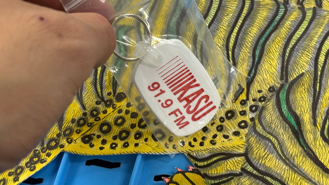 90s 빈티지 KASU 91.9 FM USA 키링 상품이미지3
