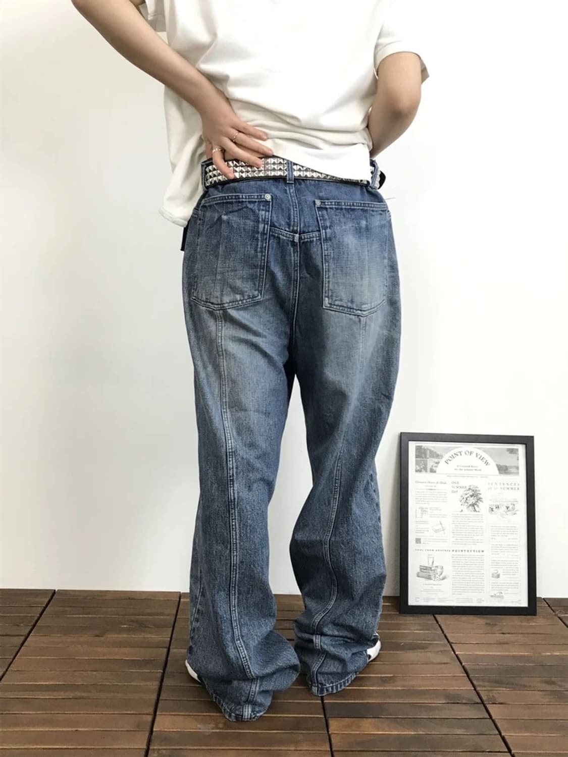 Vintage Wash Workwear Denim Pants 상품이미지2