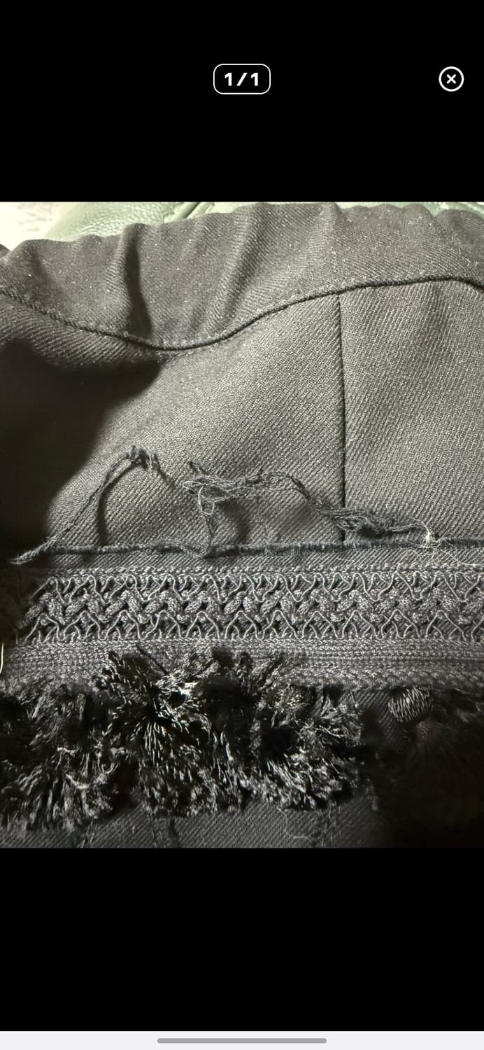 언더커버 23가을겨울 UP2C4506-1 팬츠 슬랙스 5사이즈 상품이미지6