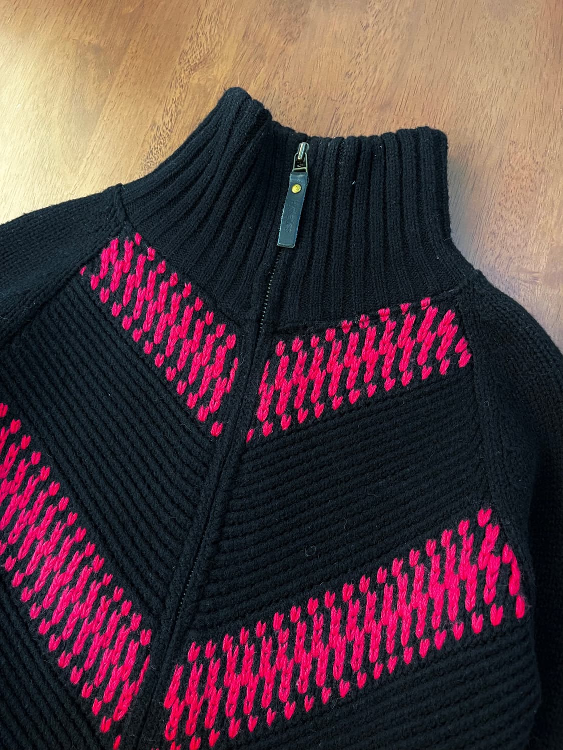 히스테릭 글래머 00s 니트 집업 재킷 상품이미지3