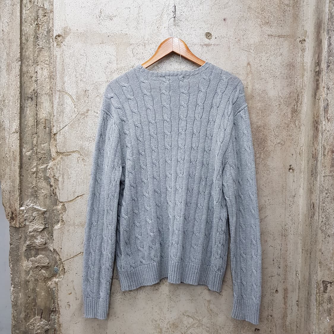 폴로 랄프로렌 꽈배기 니트 L사이즈 상품이미지2