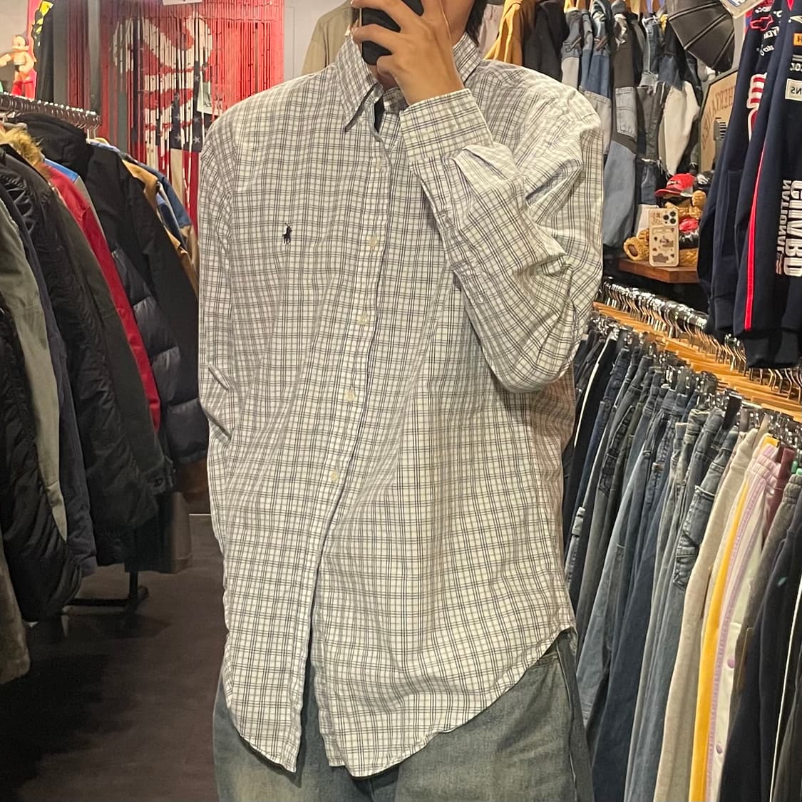 [IM] Polo 폴로 체크 긴팔셔츠 상품이미지5