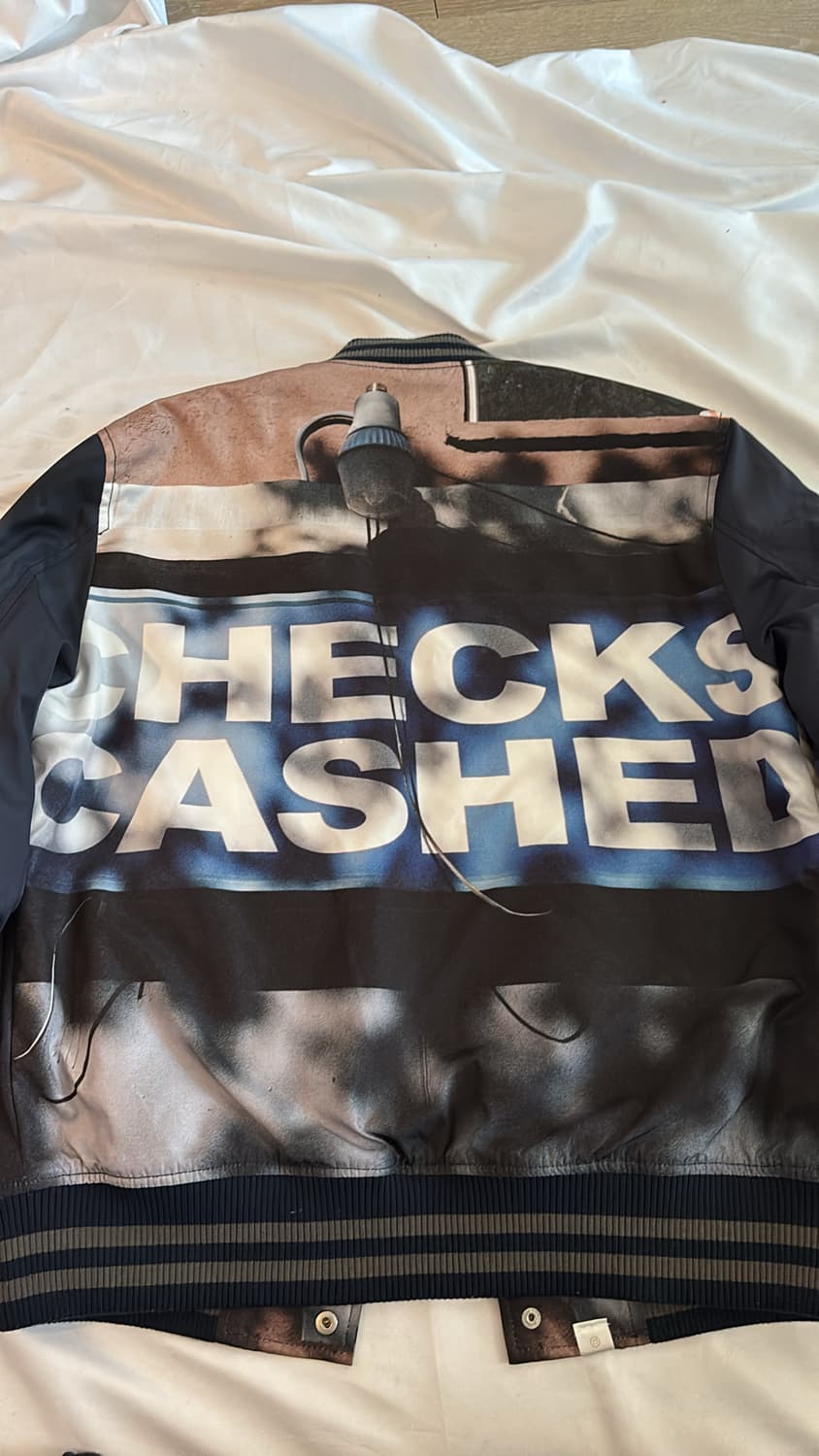 디스이즈네버댓 15시즌 checks cashed 스타디움 자켓 상품이미지3