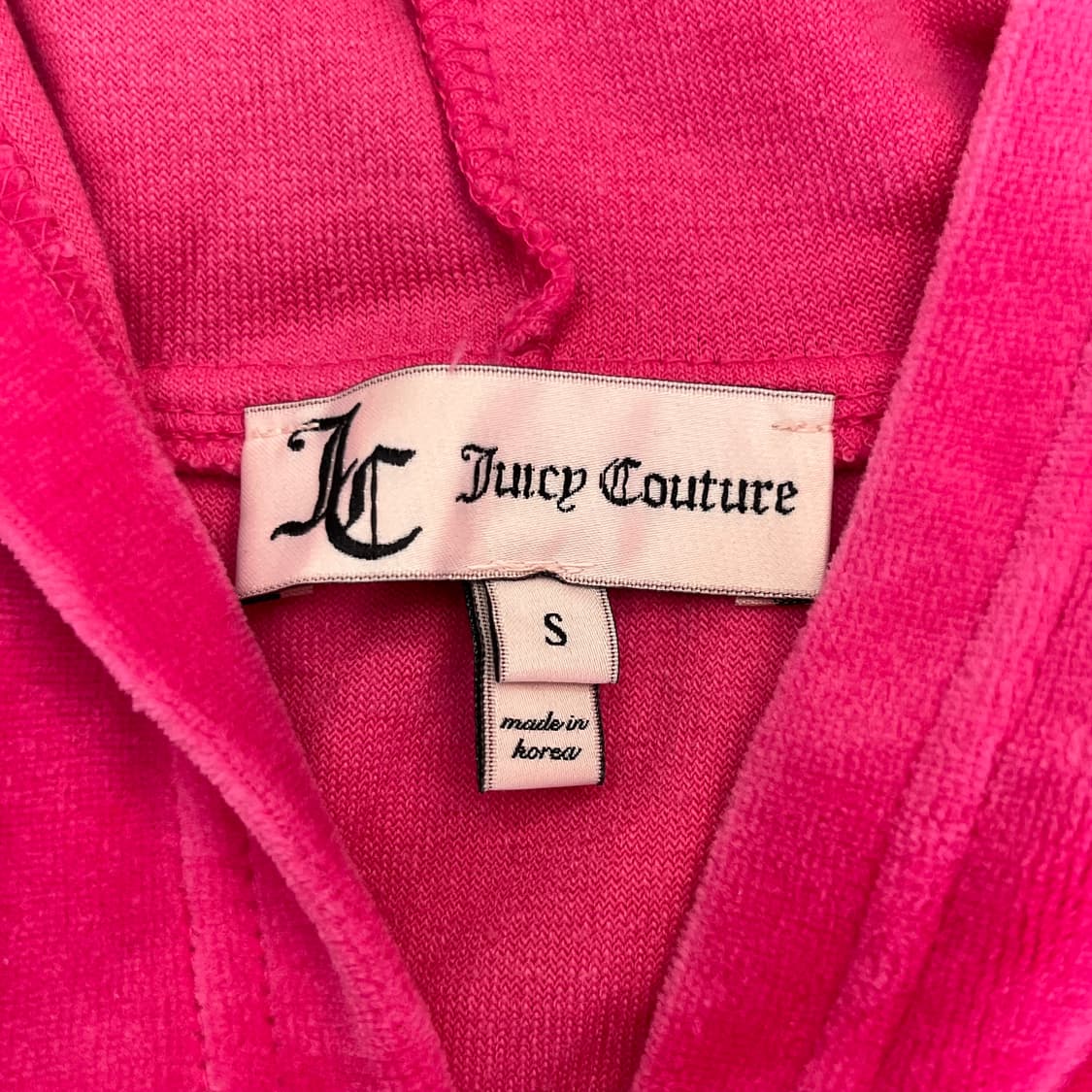 (새)쥬시꾸뛰르 여성 후드집업 (S) 상품이미지3