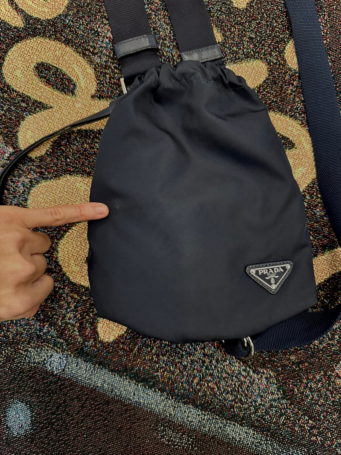 (파워정품)프라다 투웨이 파우치 크로스백  상품이미지6