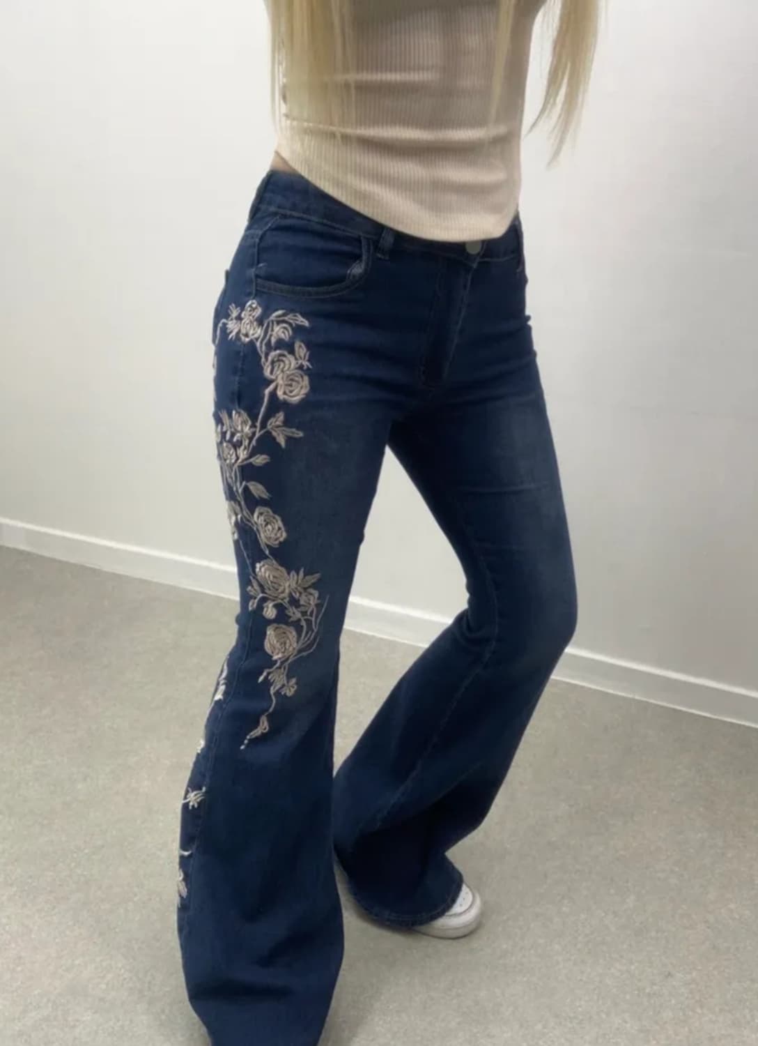 Vintages flower pants /에이블리 상품이미지3