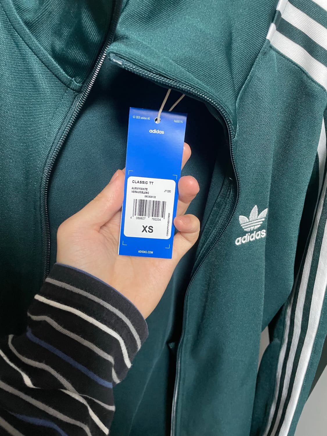 아디컬러 클래식 트랙탑xs 상품이미지3