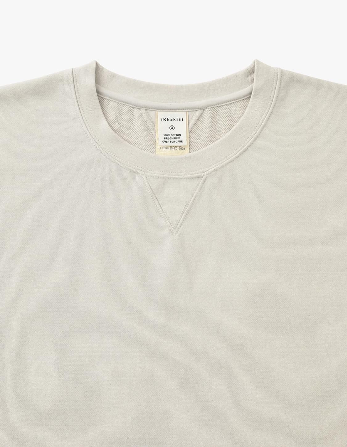 [L] 카키스 Khakis 맨투맨 Natural 상품이미지2