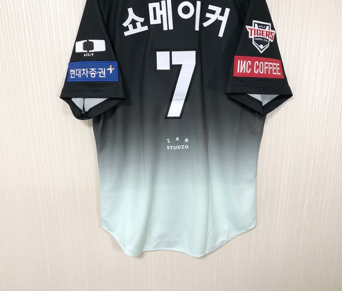 KBO 아이앱스튜디오 기아타이거즈 디플러스유니폼 XL #7 쇼메이커 상품이미지10