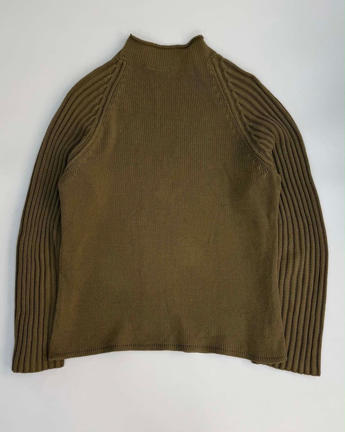 [L] 아르마니 익스체인지 하이넥 래글런 슬리브 니트 상품이미지2