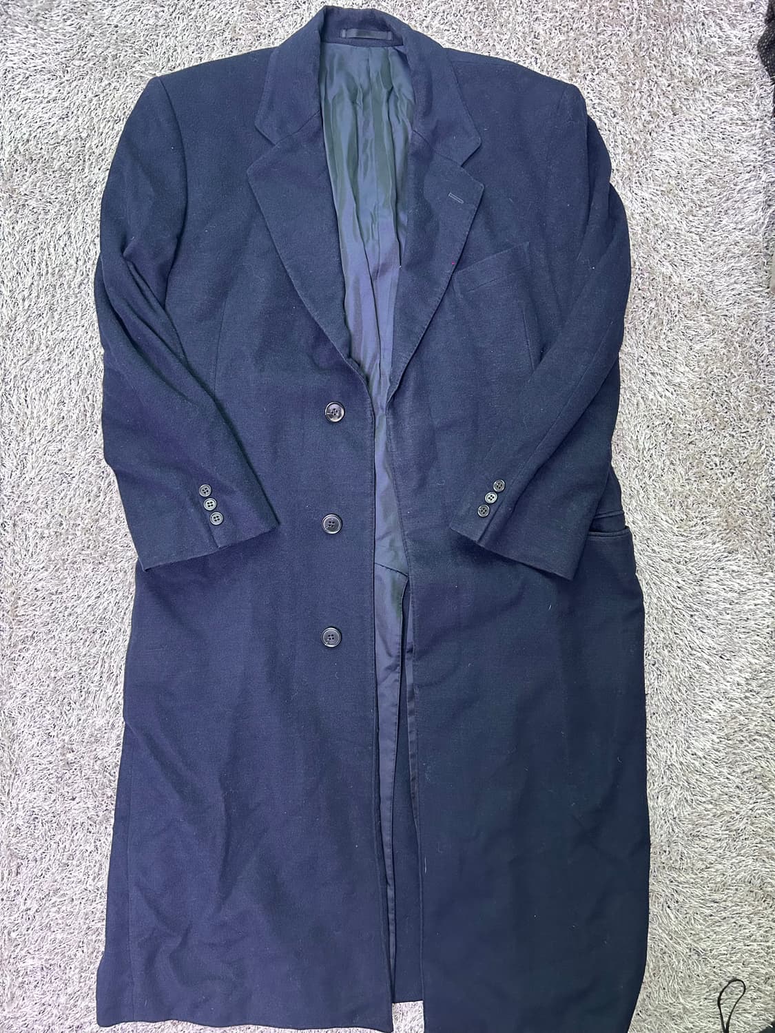 일제 HARDY ARMIES 캐시미어혼방 코트 사이즈 105-110 상품이미지1