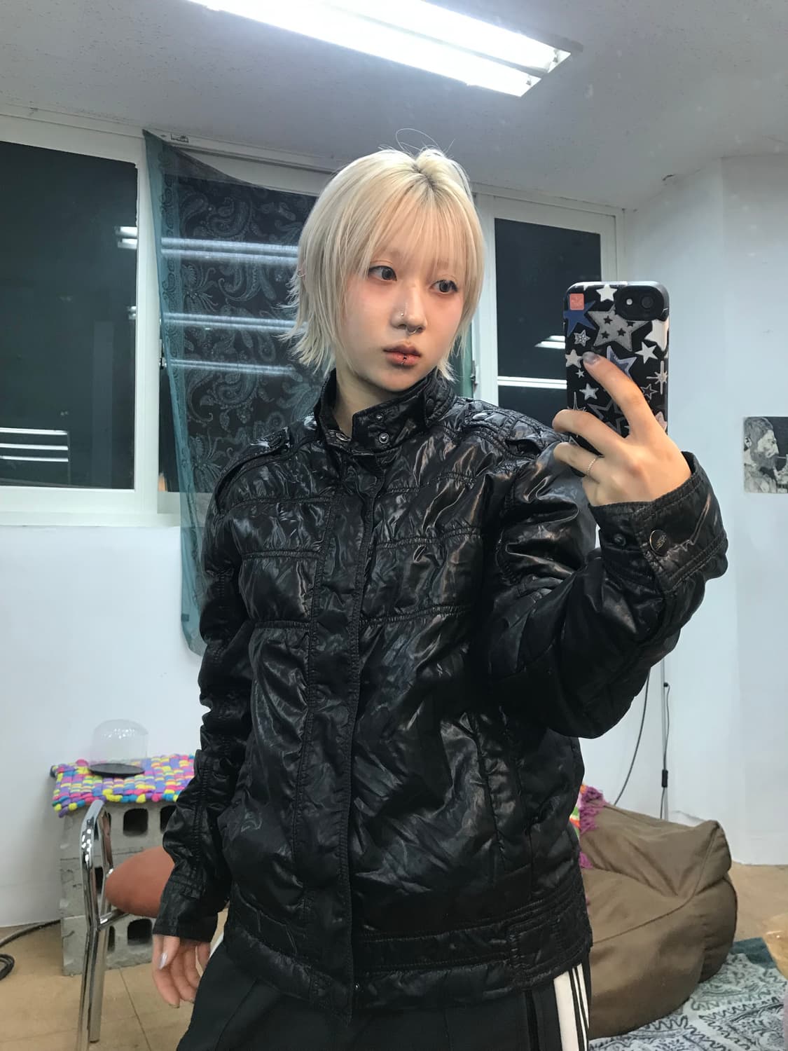 본더치 Y2K 유광 경량패딩  상품이미지2