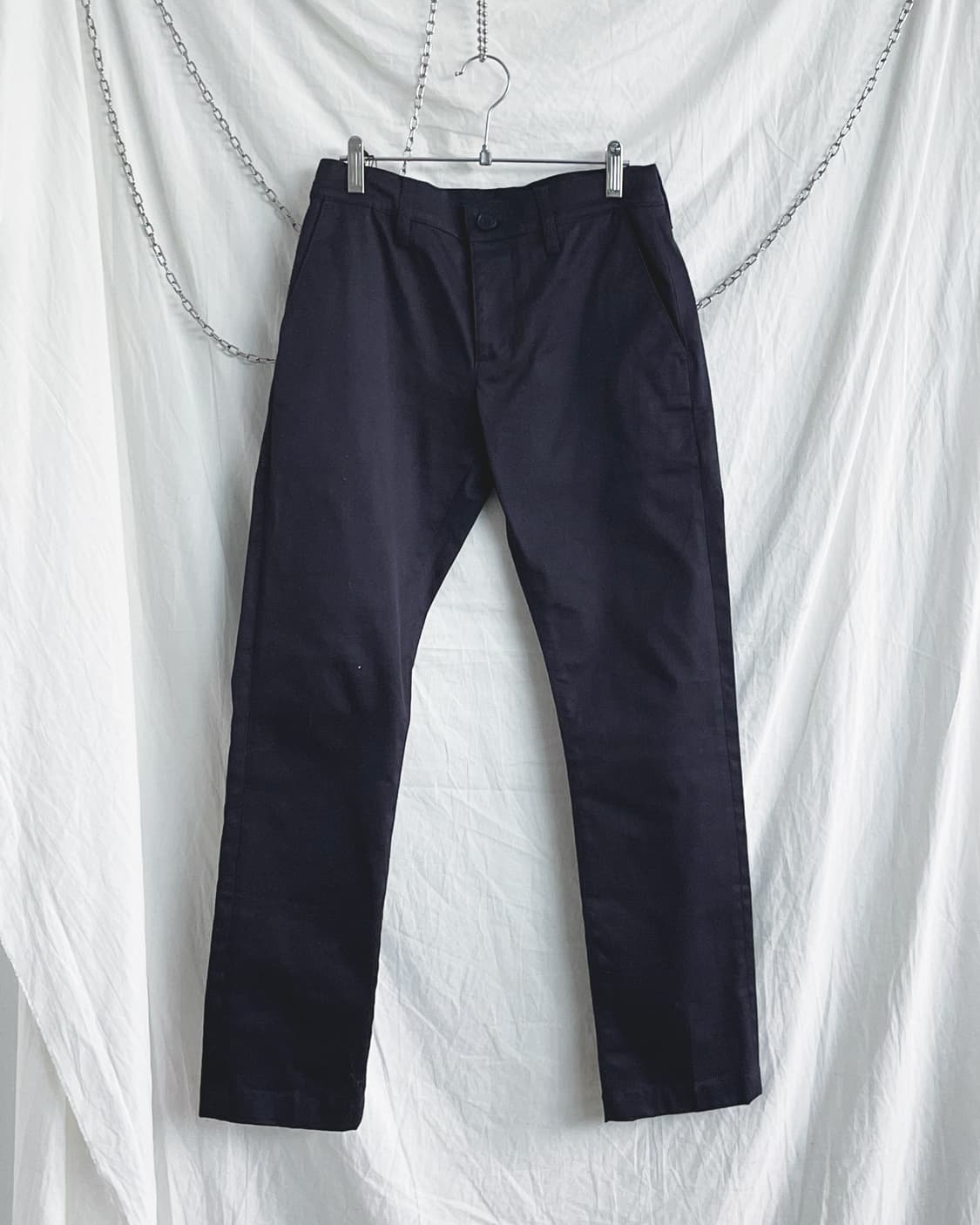 생로랑 18FW 세미 부츠컷 슬랙스 상품이미지4