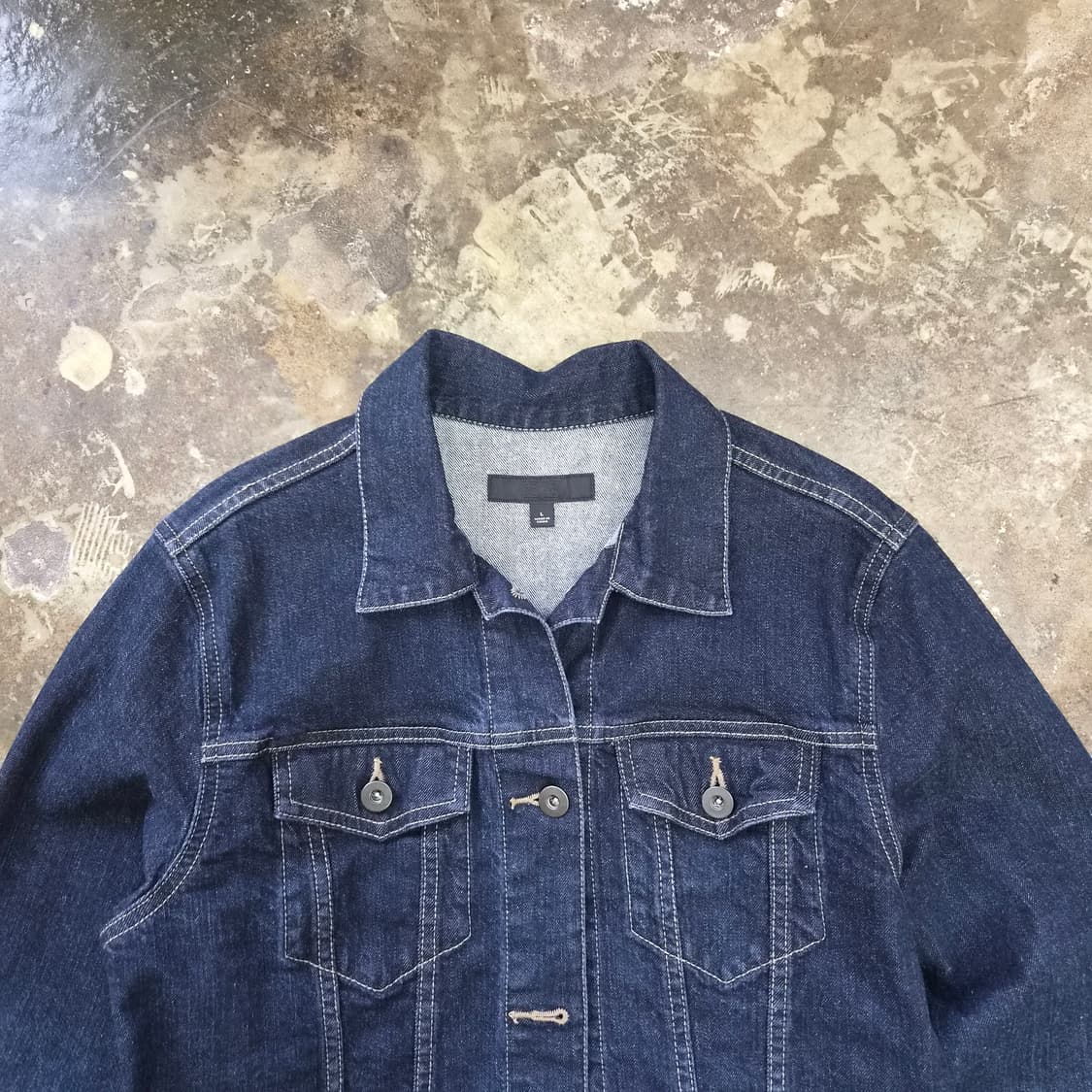 L) 유니클로 청자켓 데님자켓 아메카지 상품이미지2