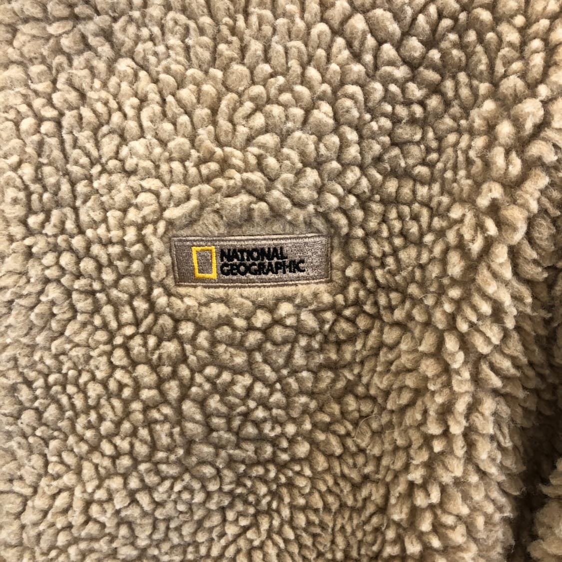 내셔널지오그래픽 와펜 뽀글이 후리스 XS 상품이미지2