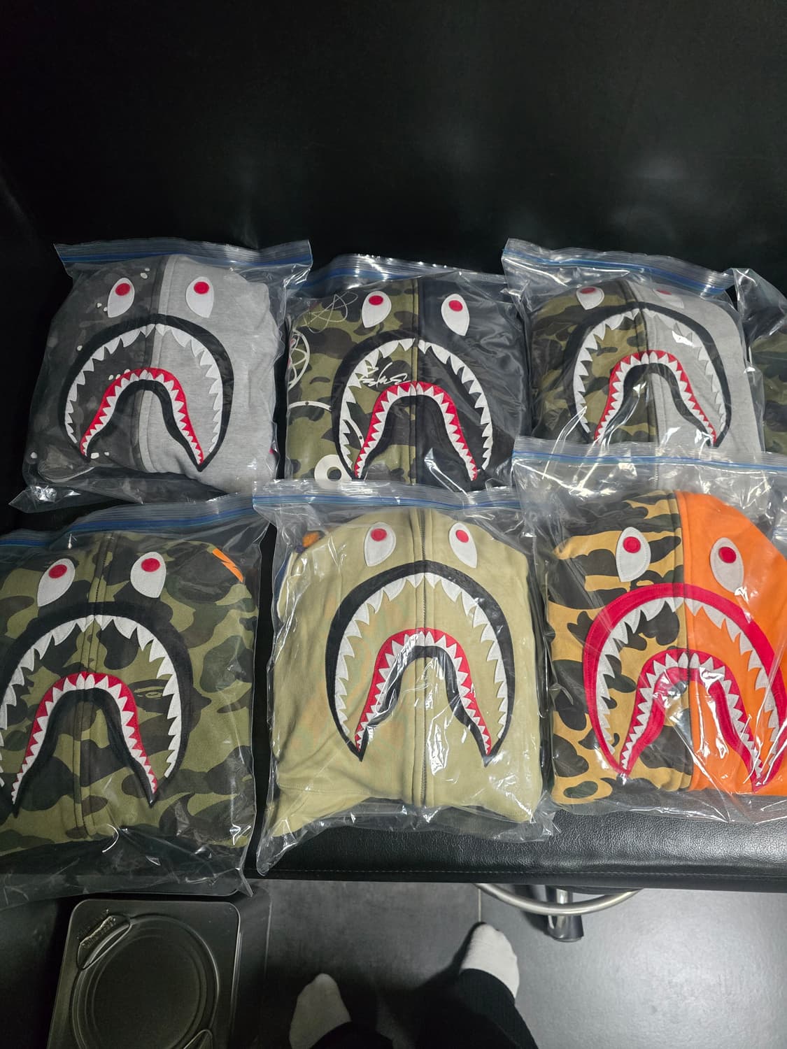 소장만햇던 베이프 샤크후드 판매합니다 상품이미지1