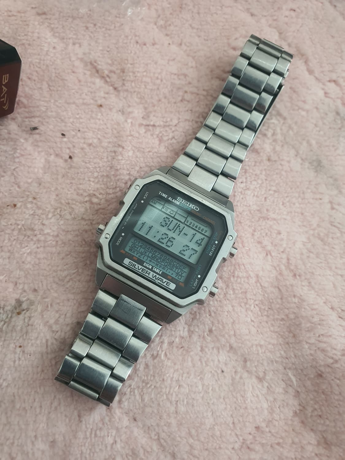 세이코 빈티지 레트로 디지털시계 상품이미지3