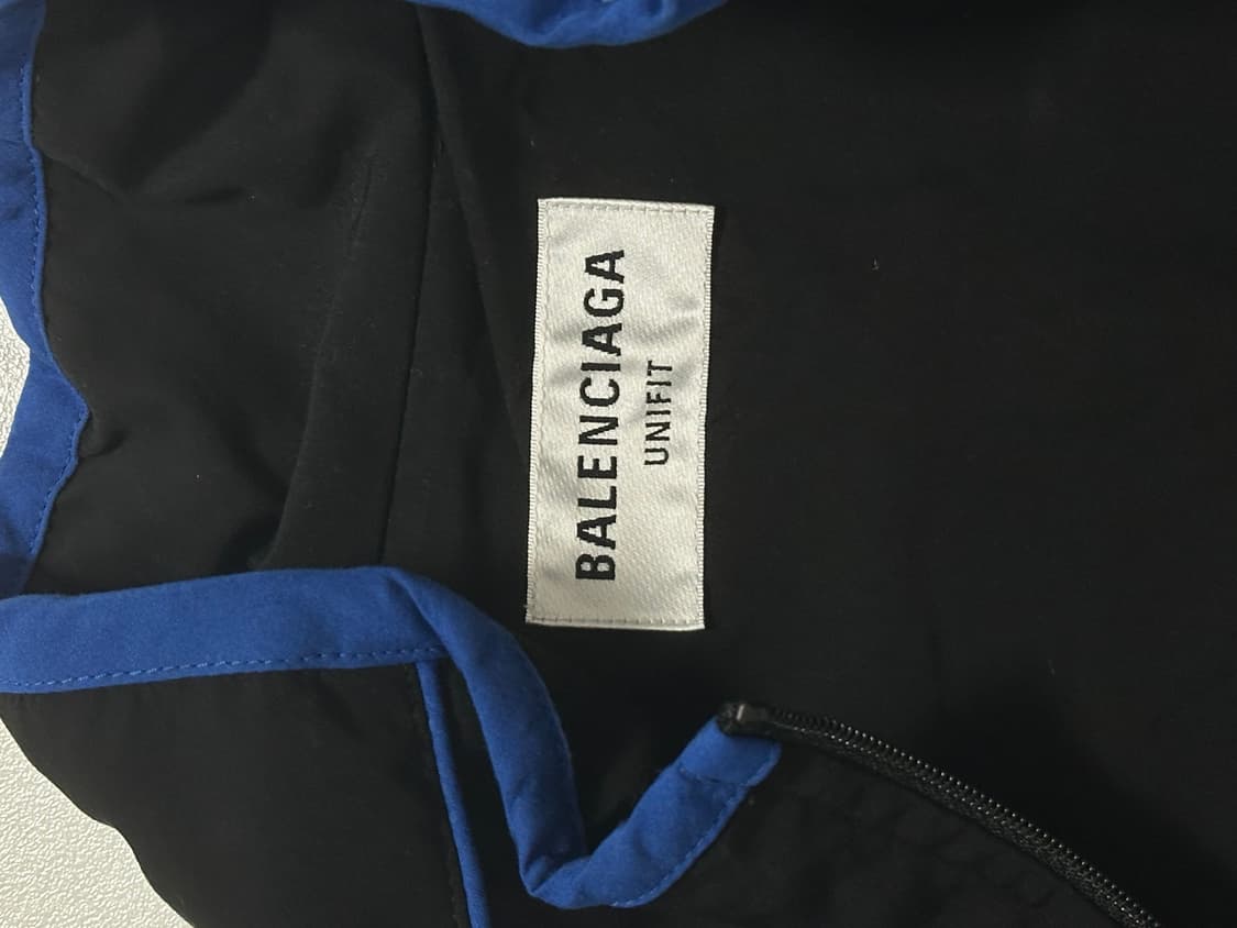 (1) 발렌시아가 3B 스포츠 아이콘 트랙 셔츠 자켓 블랙 블루 상품이미지2