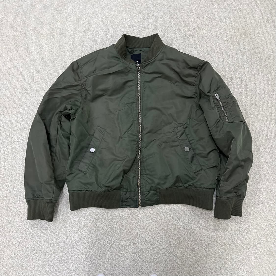 XL H&M MA-1 블루종 0219T1 상품이미지1