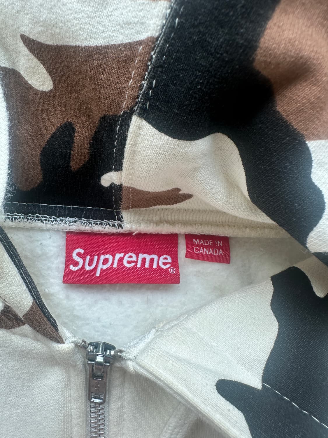 [L] 16FW 슈프림 립 로고 후드 집업 상품이미지6