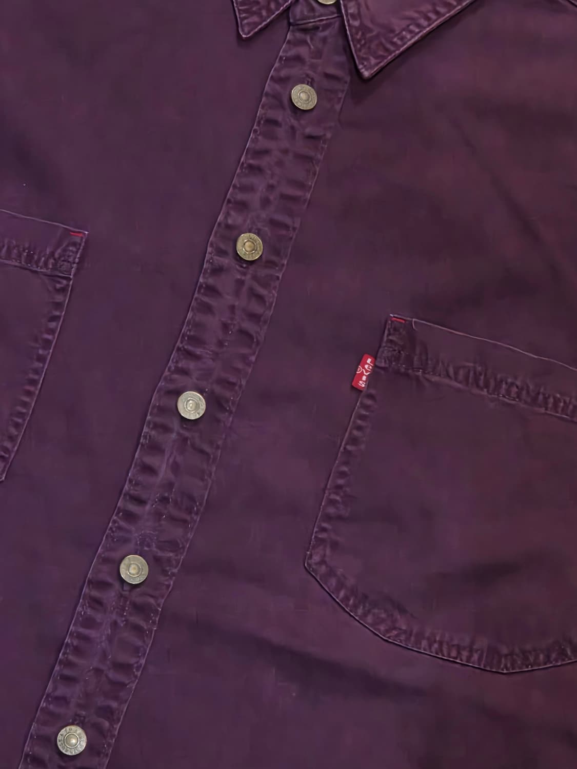 Levis 리바이스 퍼플 긴팔셔츠 상품이미지3