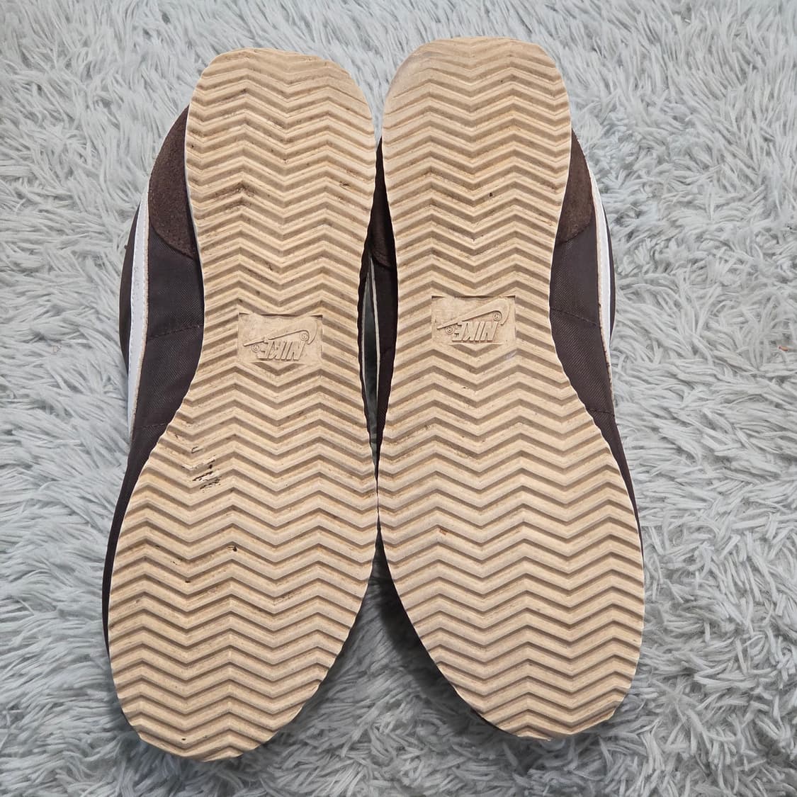 1a-2:나이키 코르테즈 브라운 화이트 235mm 상품이미지9