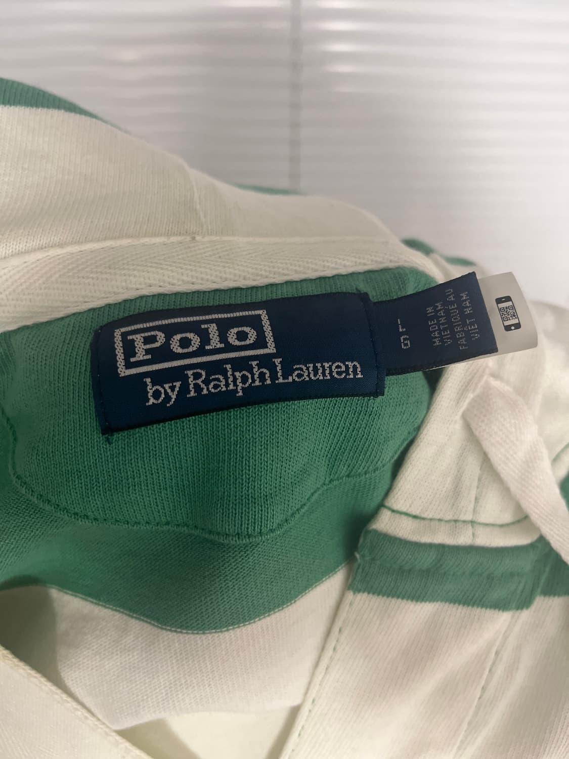 랄프로렌 나그랑 후디드 럭비티 L 상품이미지2