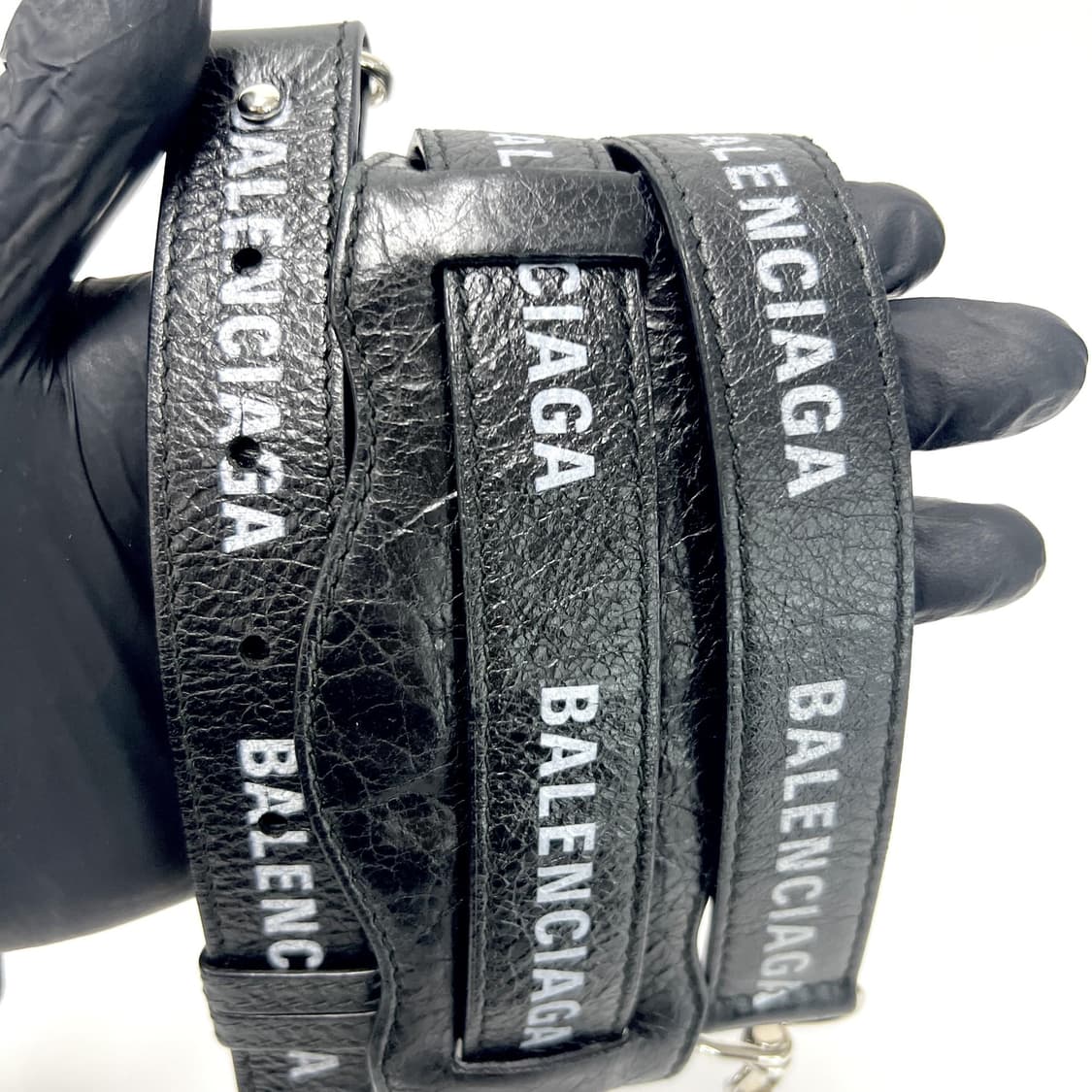 발렌시아가 르 시티 백 미니 블랙 상품이미지9