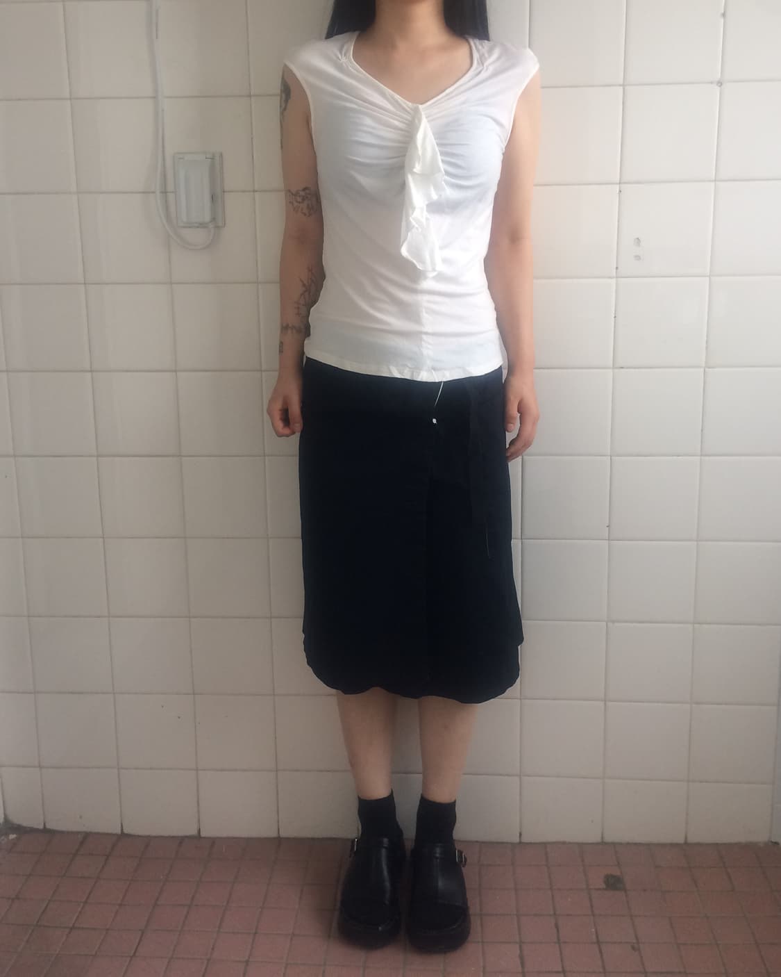 tsumori chisato Wrap midi skirt 상품이미지4