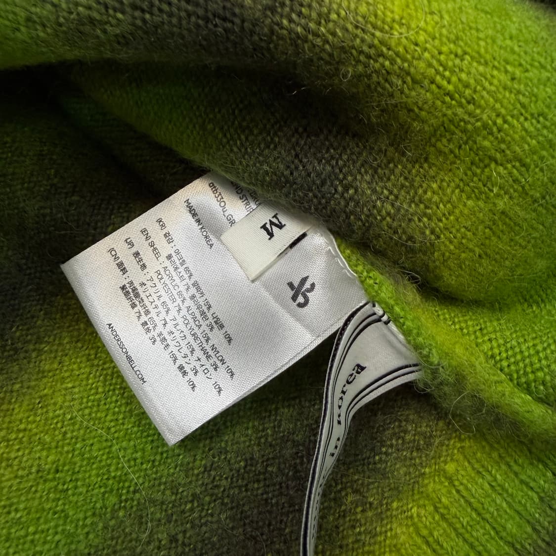 Andersson Bell 엔더슨벨 그라데이션 알파카 모헤어 니트 m  상품이미지3