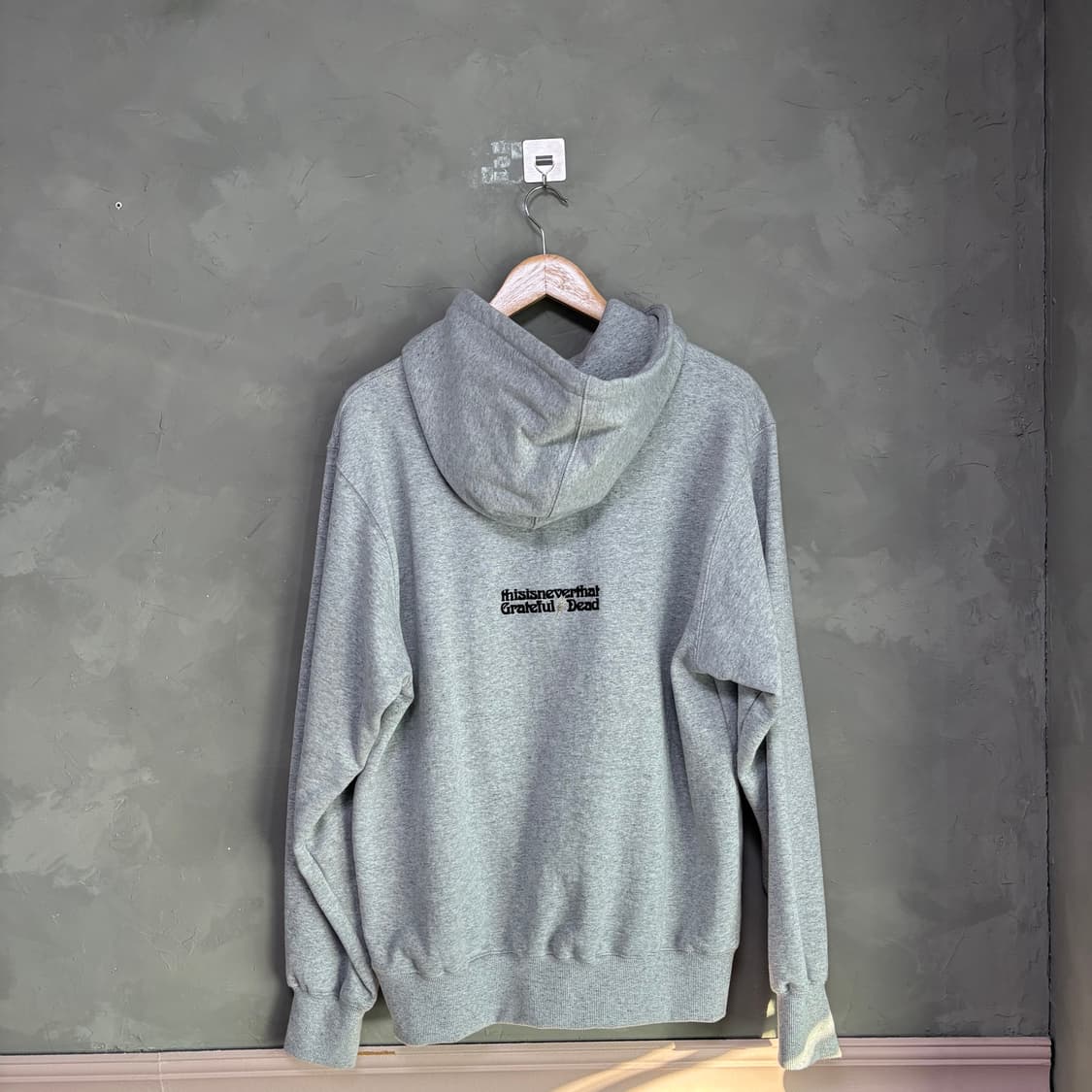 디스이즈네버댓 그레이트풀데드 후드 그레이 상품이미지4