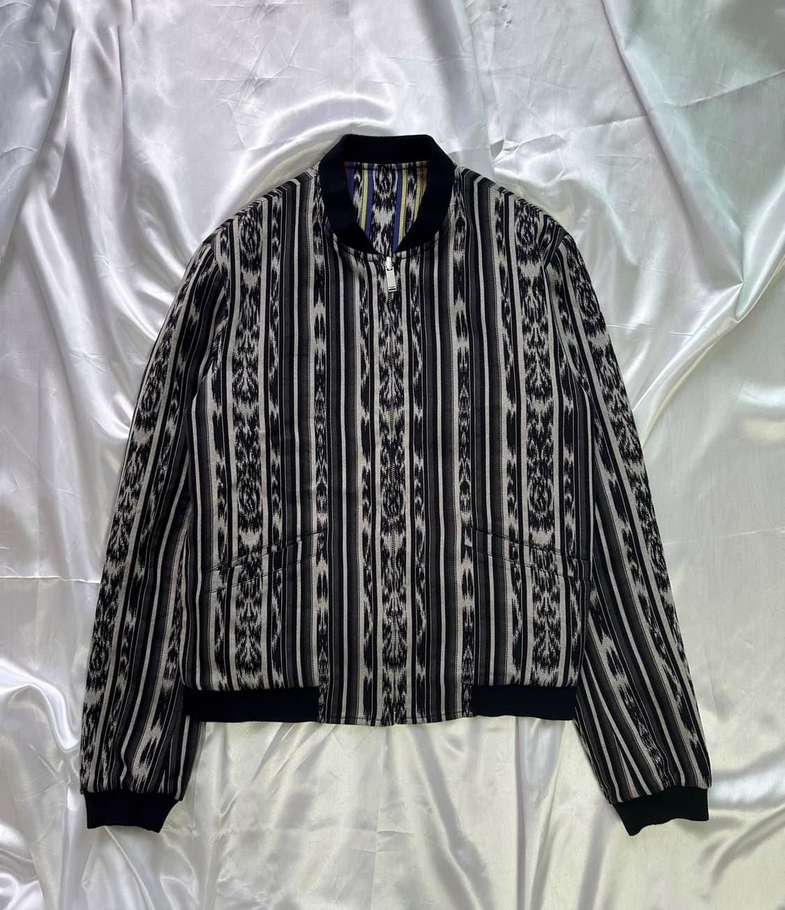 생로랑 18SS ikat 리버시블 테디 자켓 상품이미지1