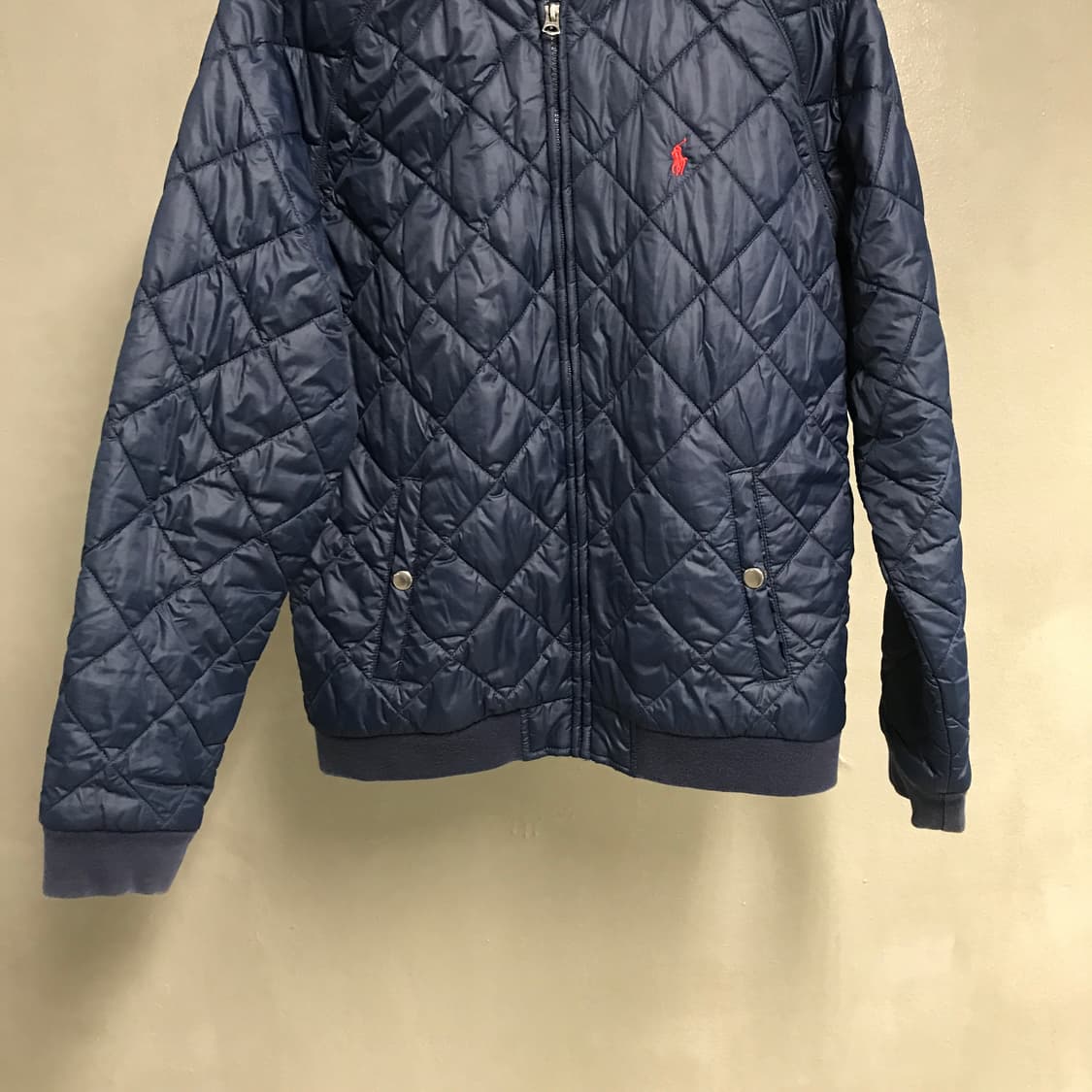 폴로 랄프로렌 퀄팅 자켓 네이비 XL18-20 상품이미지3