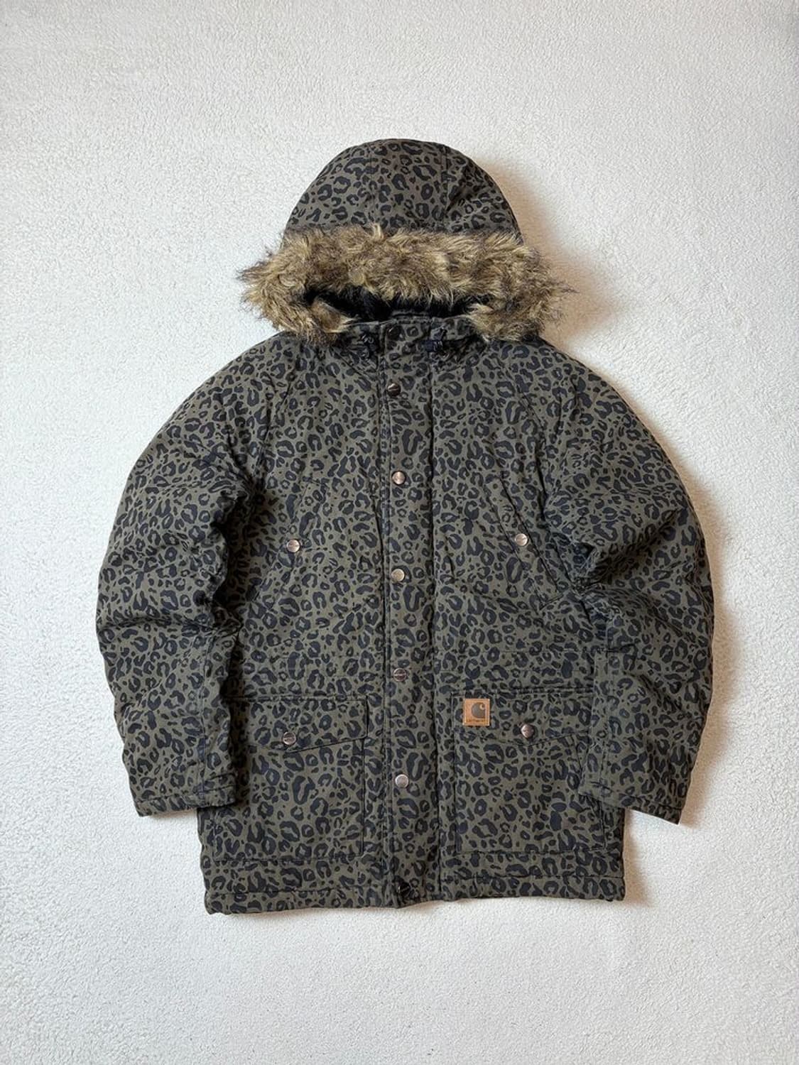 칼하트 앵커리지 레오파드 파카 PN7853 상품이미지1