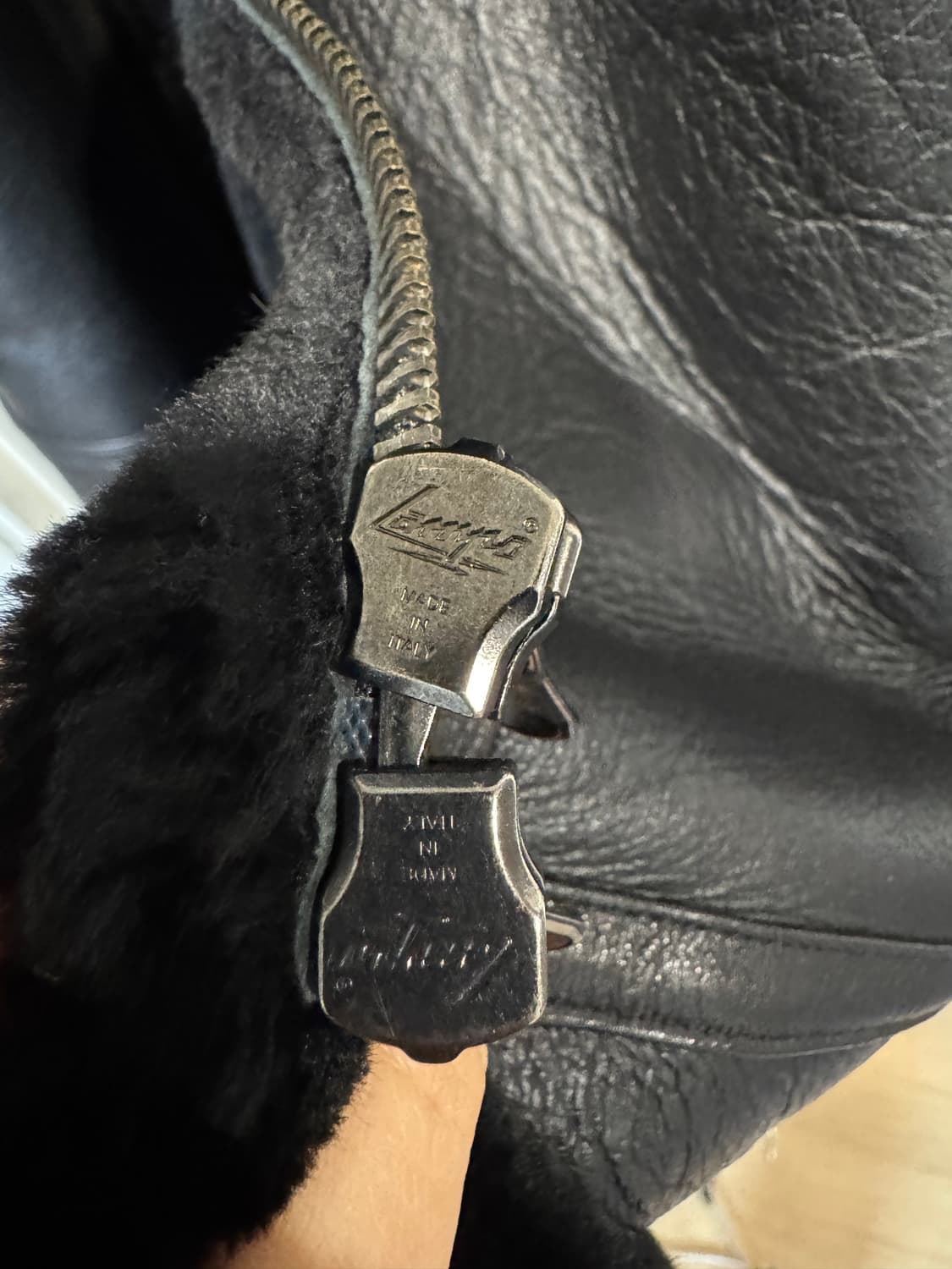 페이퍼문 램스킨 무스탕 상품이미지7