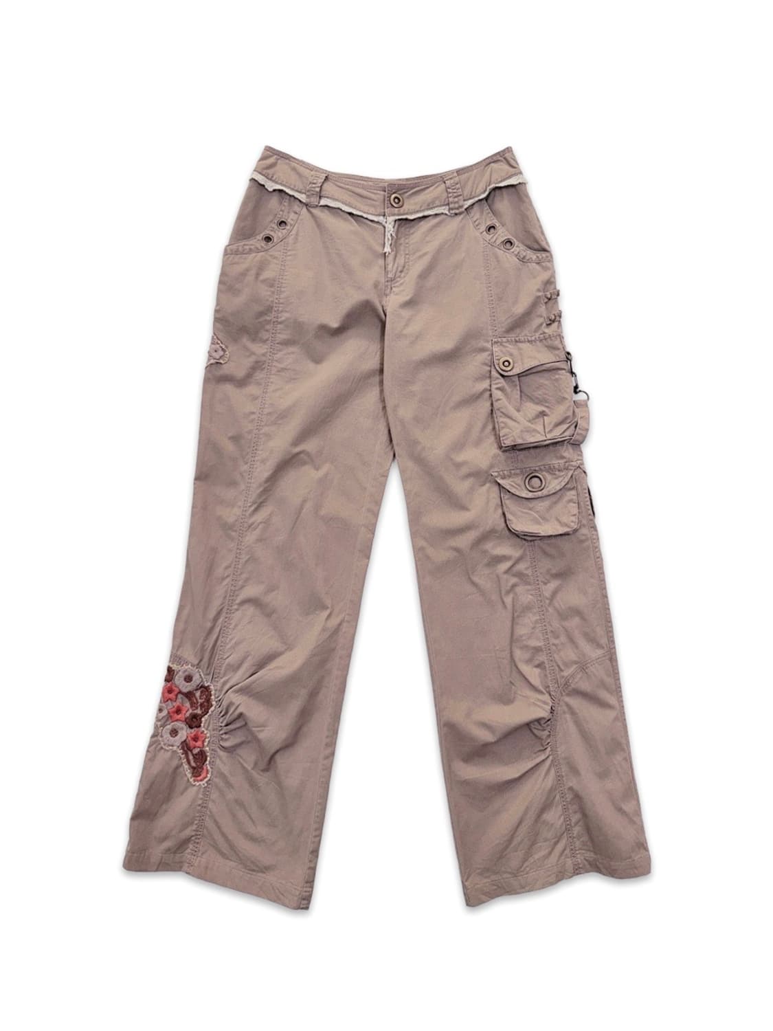 빈티지 Takuya 디테일 와이드 카고 팬츠 상품이미지1