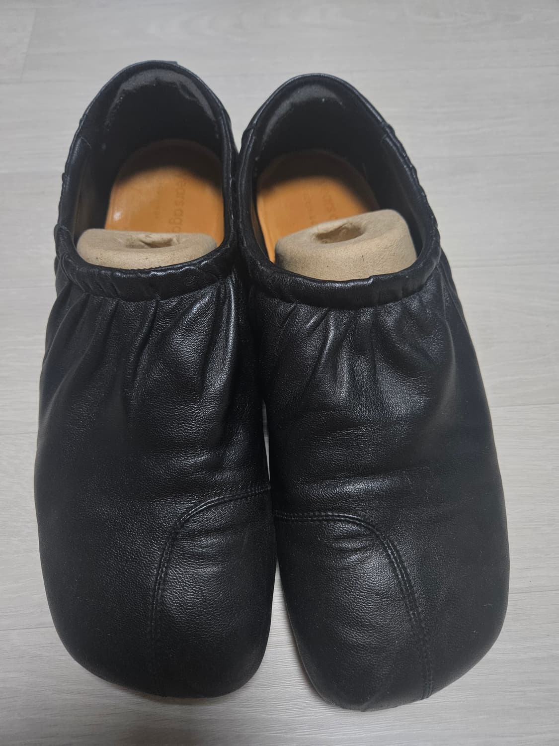 [270] 이얼즈어고 링클 레더 슈즈 상품이미지2