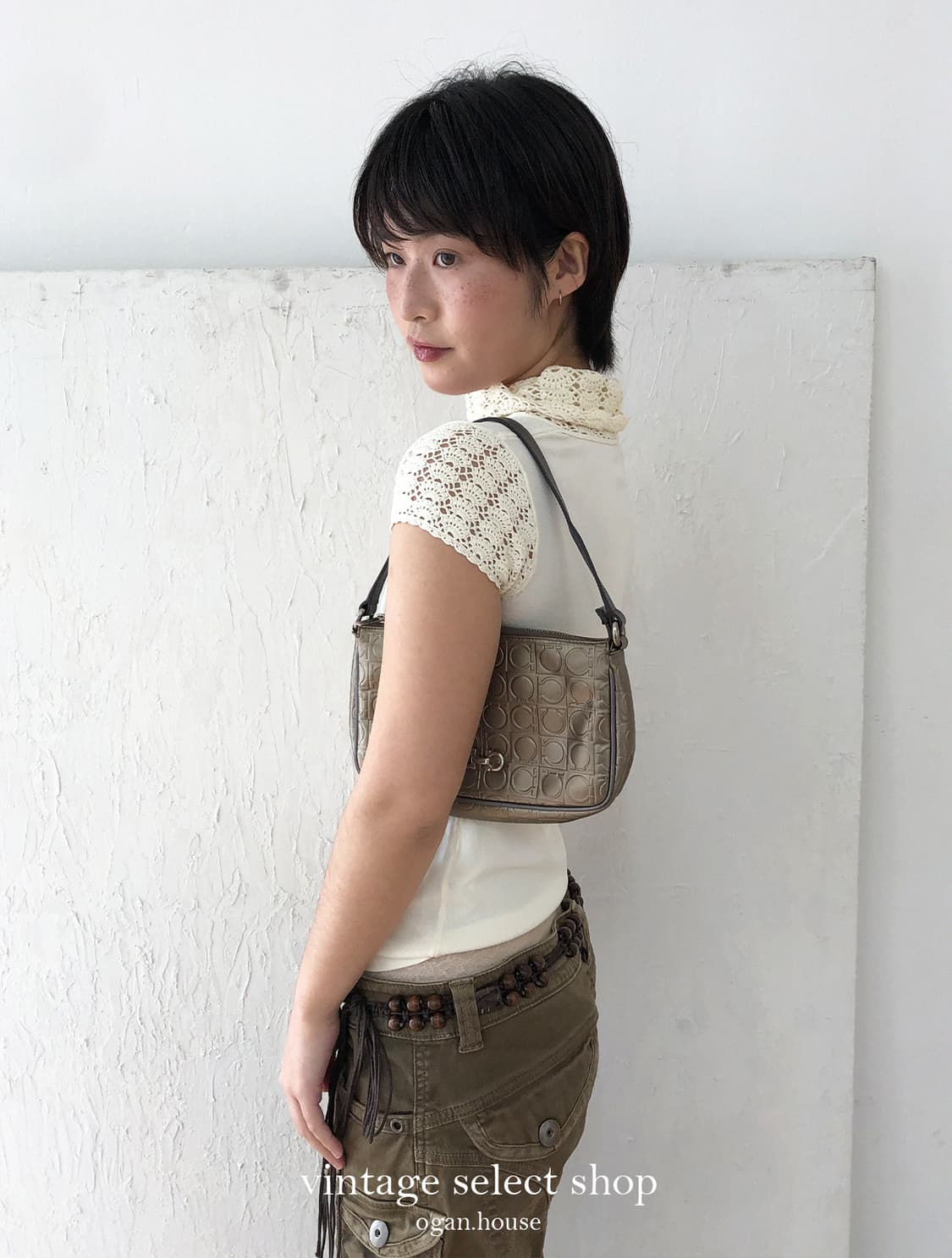 vintage Salvatore Ferragamo gancini bag 상품이미지5