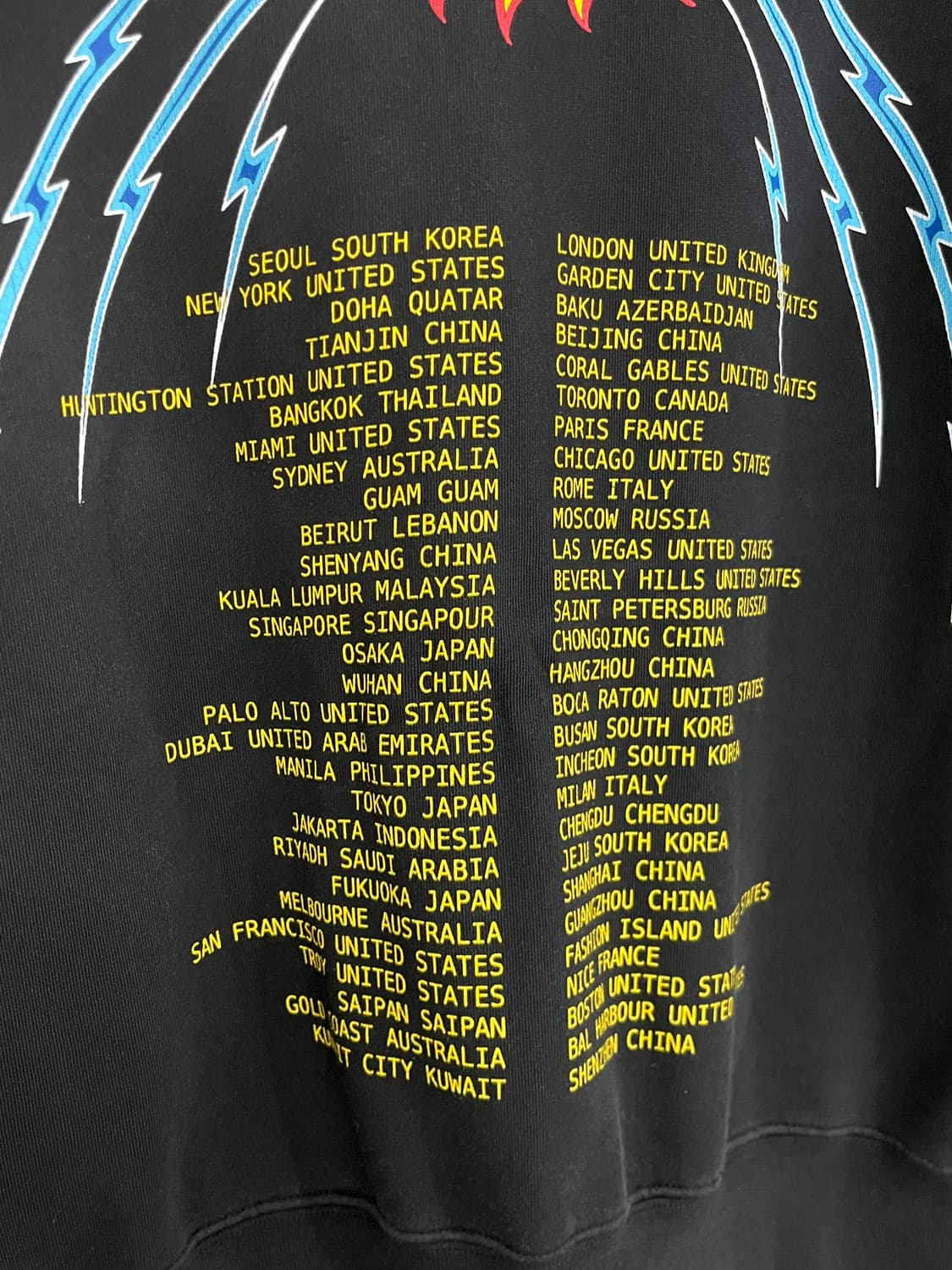 Givenchy Star World Tour Sweatshirt 상품이미지8