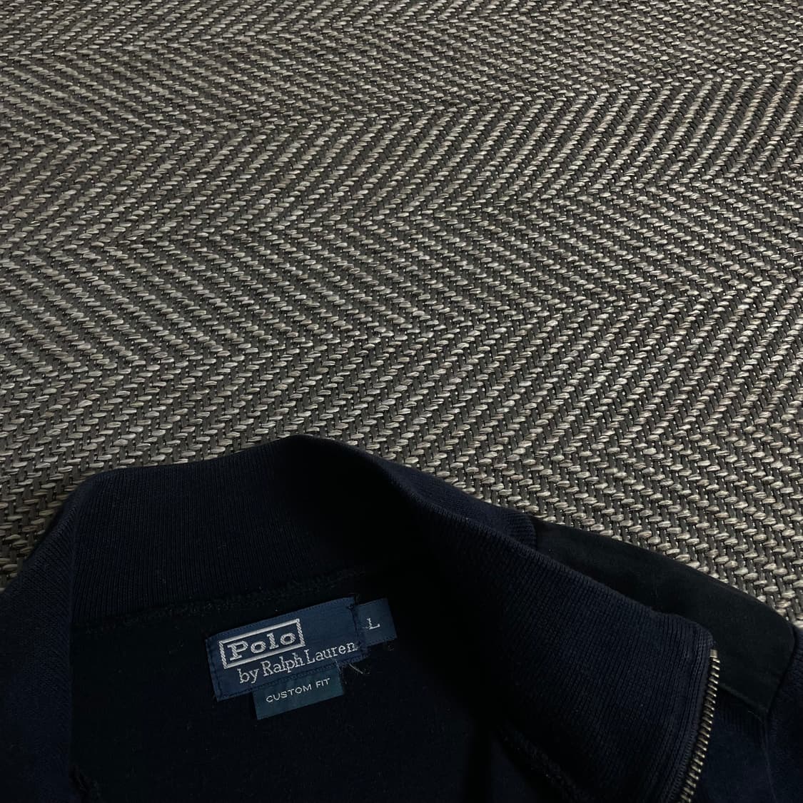 폴로 랄프로렌 빅포니 자수 네이비 코튼 집업 자켓y 3606 상품이미지5