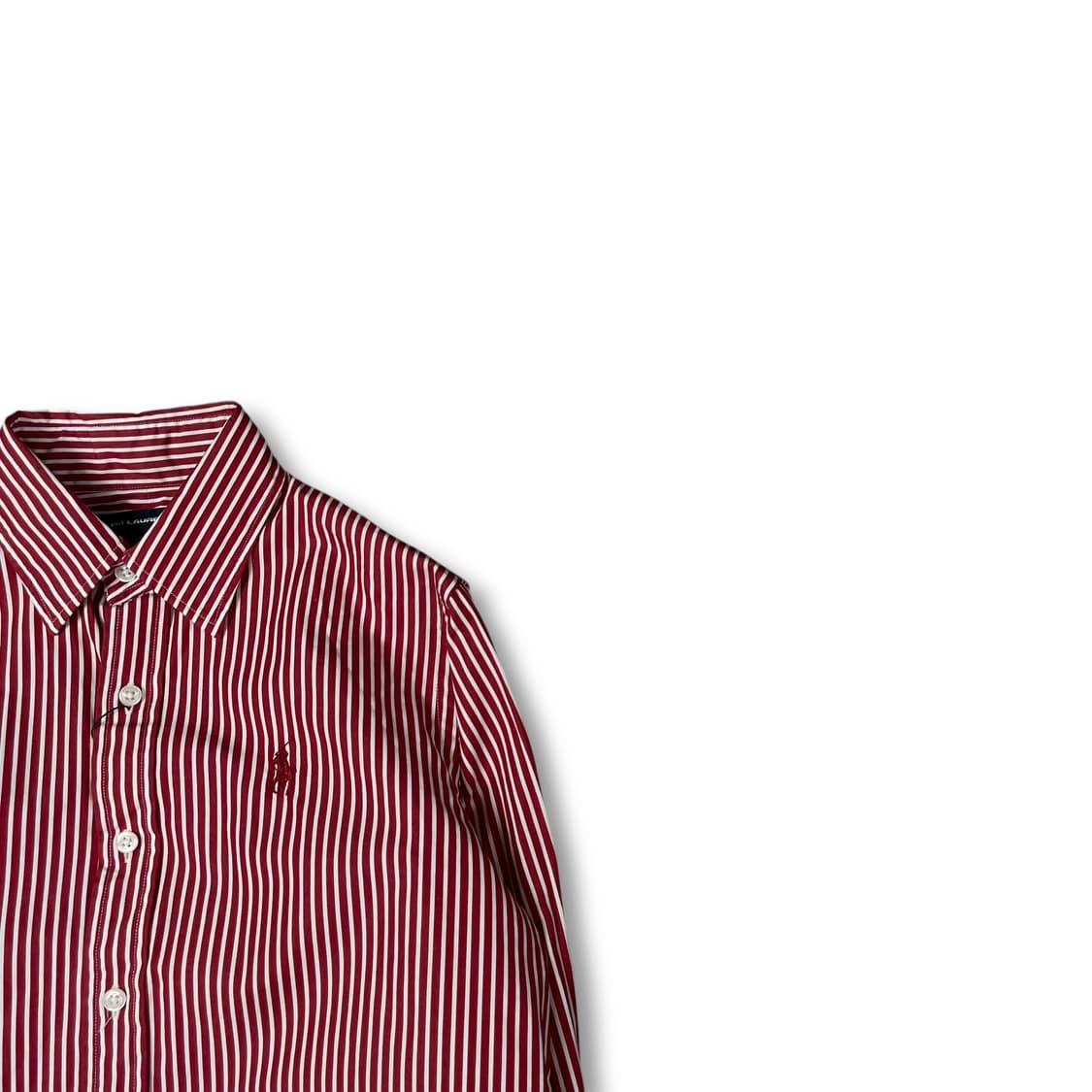 폴로랄프로렌 레드 스트라이프 긴팔 셔츠 4 상품이미지2