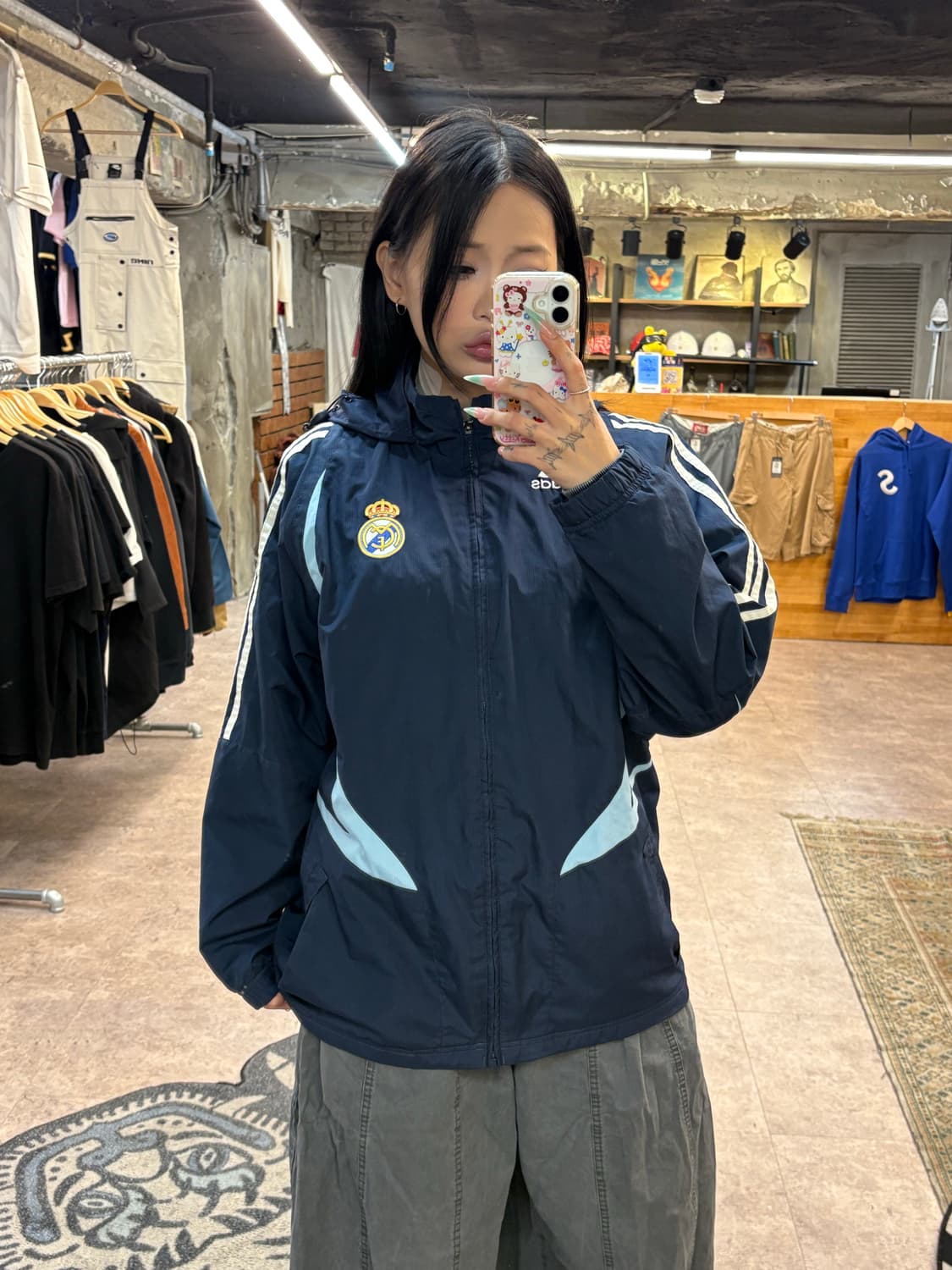 아디다스 네이비 레알마드리드 바람막이 #csz4278 상품이미지2